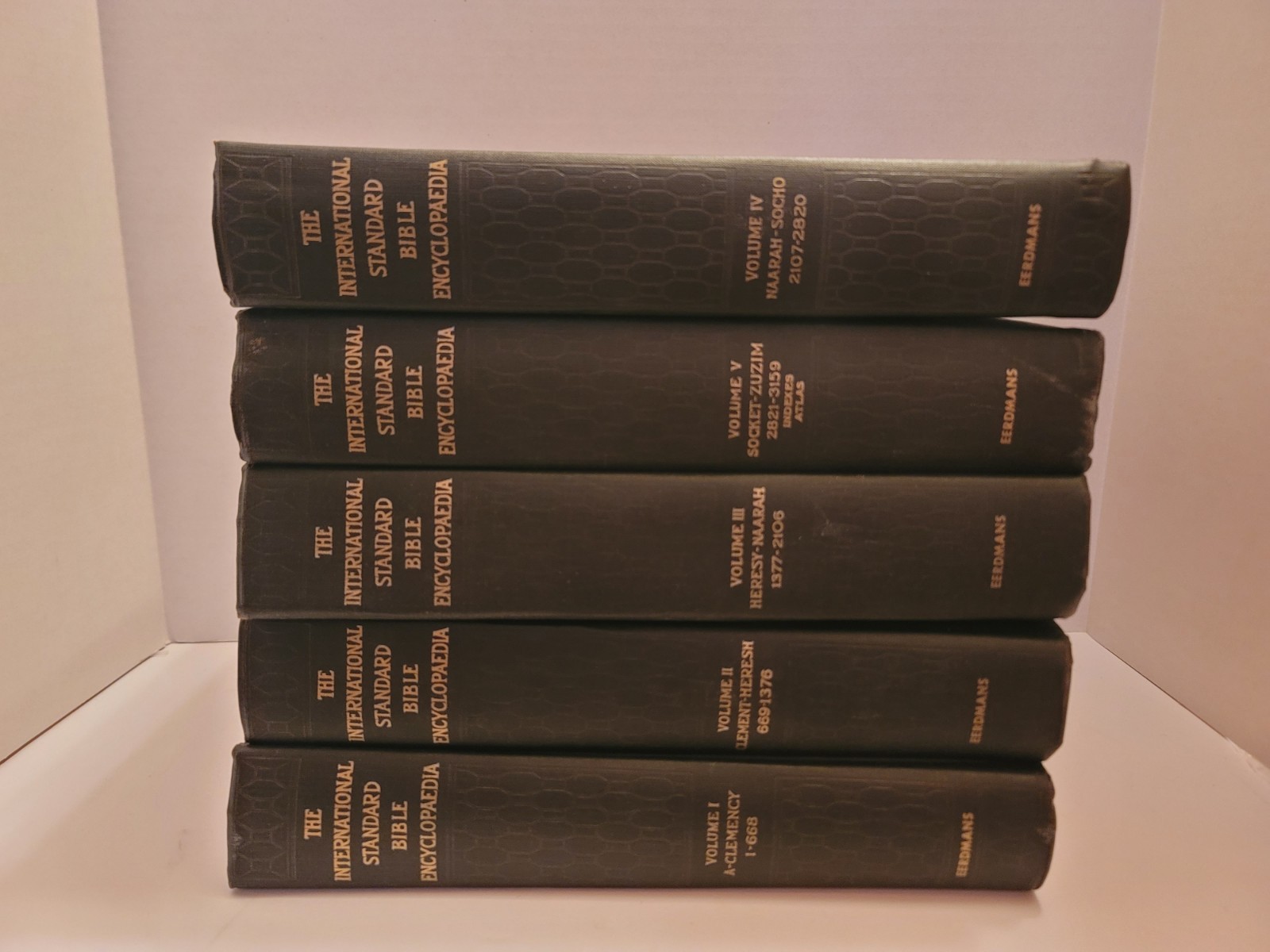 The International Standard Bible Encyclopaedia Vol 1-5 FULL SET by James Orr