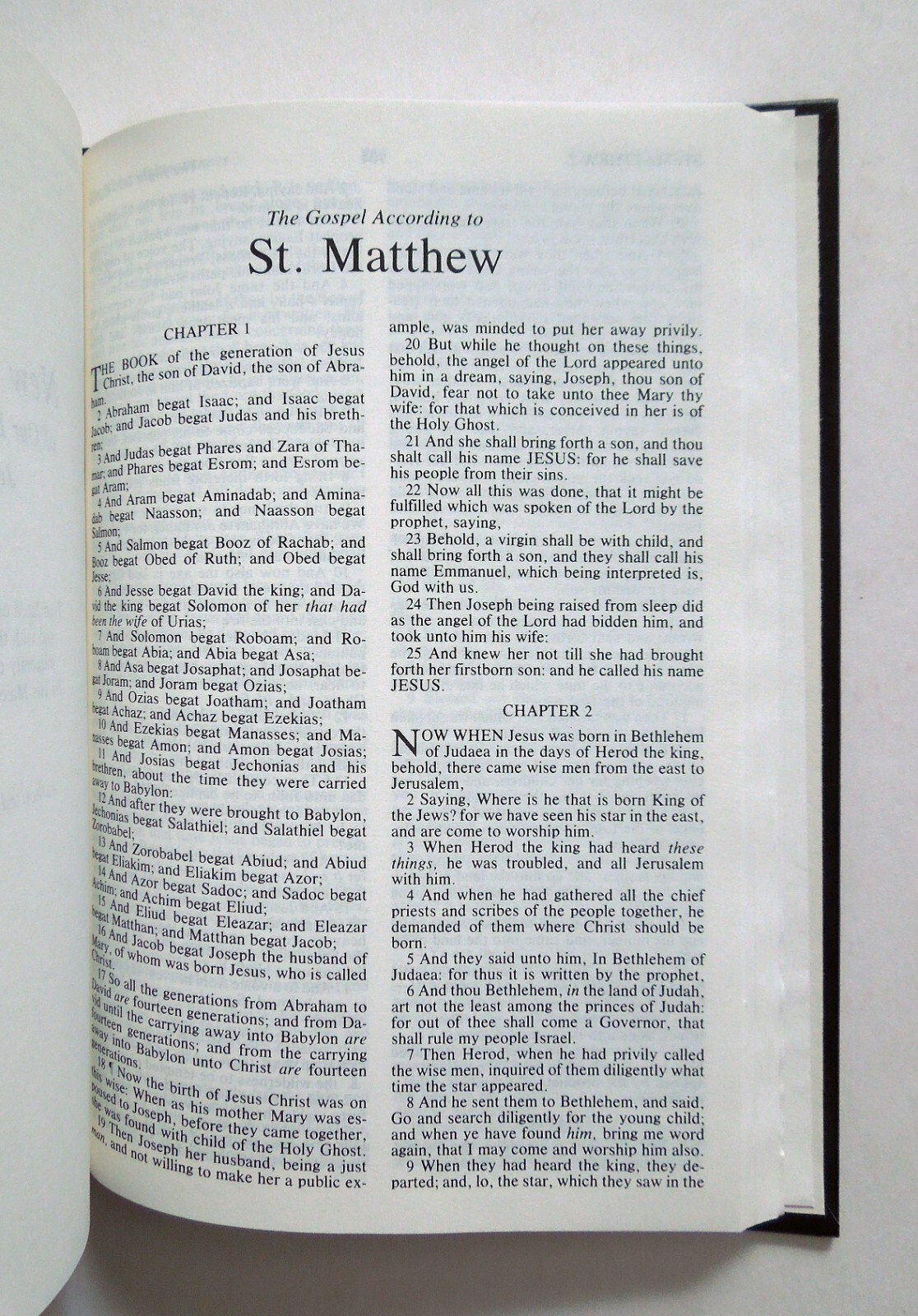 Holy Bible (King James Version) – hc, International Bible Society