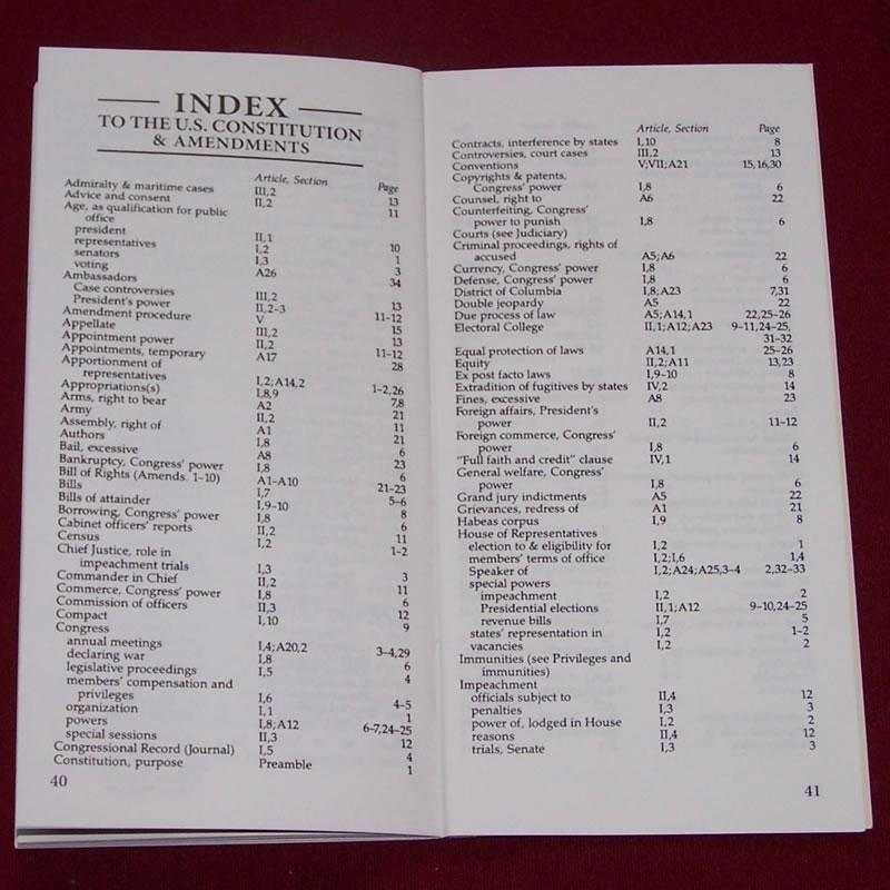 Bulk Lot 100 Pocket Constitutions ~ New United States Constitution Pocket Books