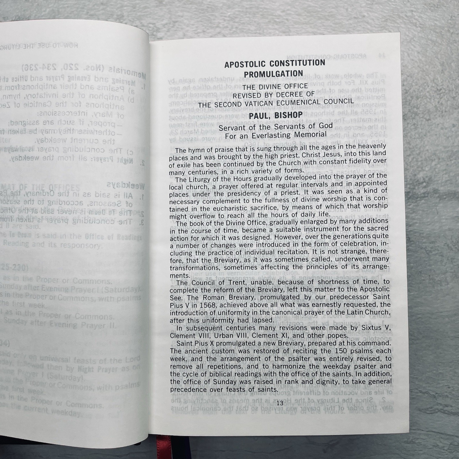 Christian Prayer Liturgy of the Hours © 1976 Daughters of St Paul – Catholic