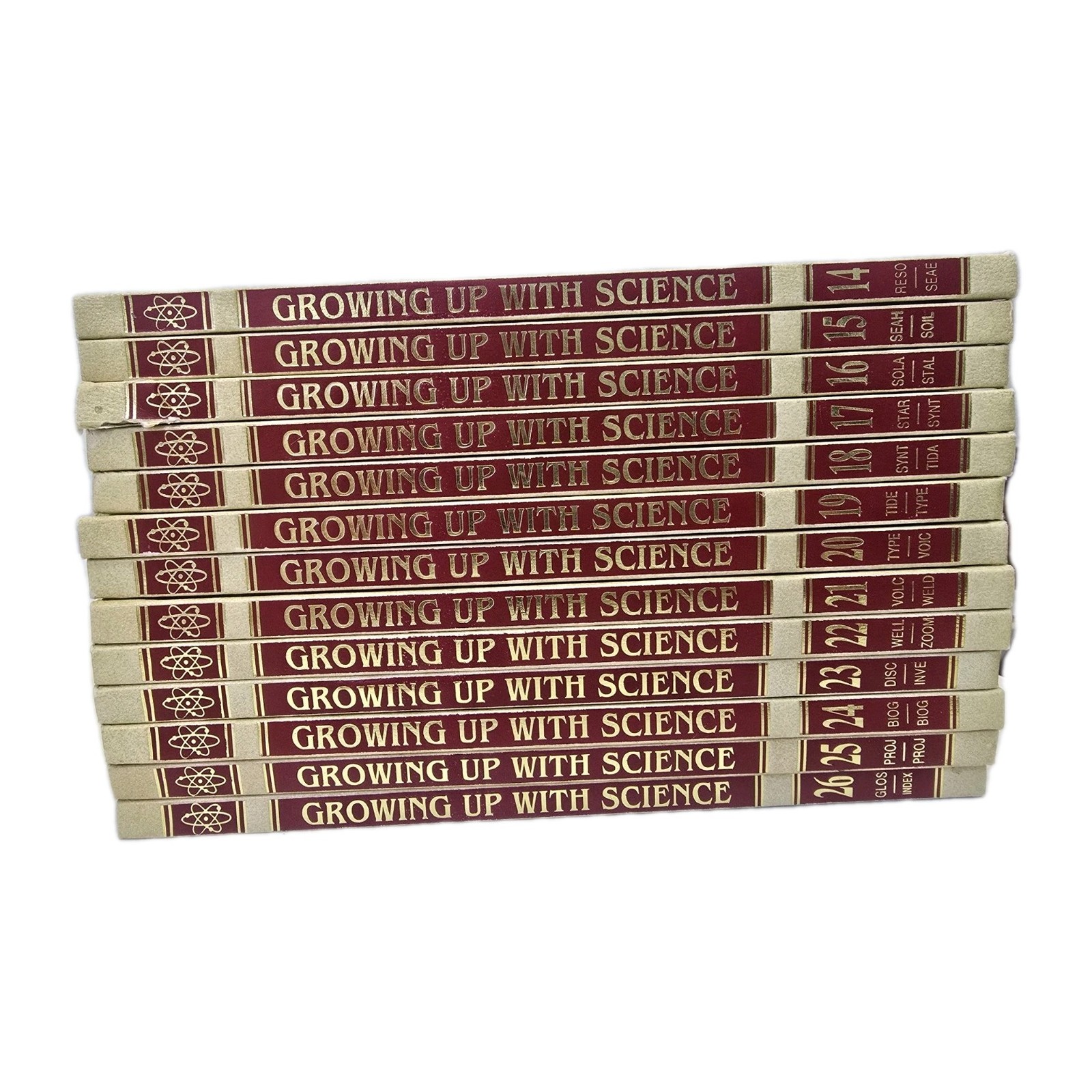 26 Volume Set Growing Up With Science Illustrated Encyclopedia 1987 1990 Good