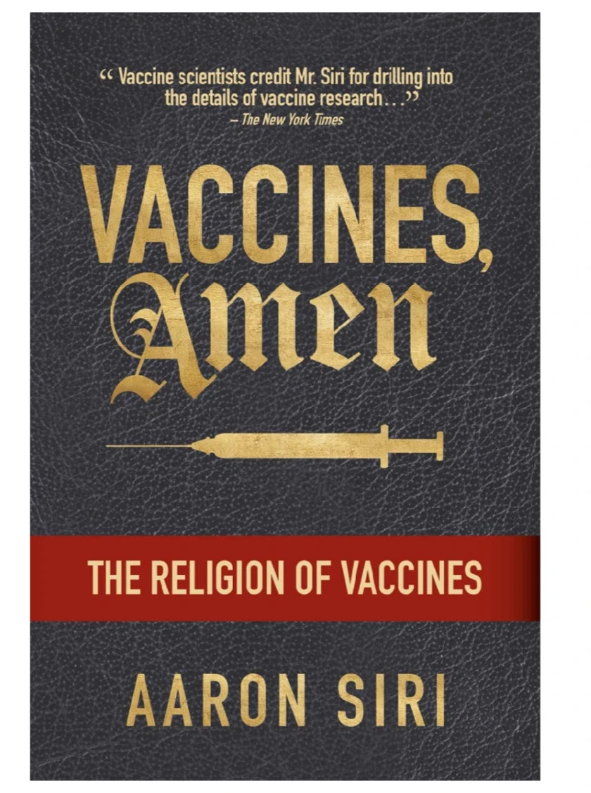 Vaccines, Amen:by Aaron Siri Brand New English Paperback Free Shipping.