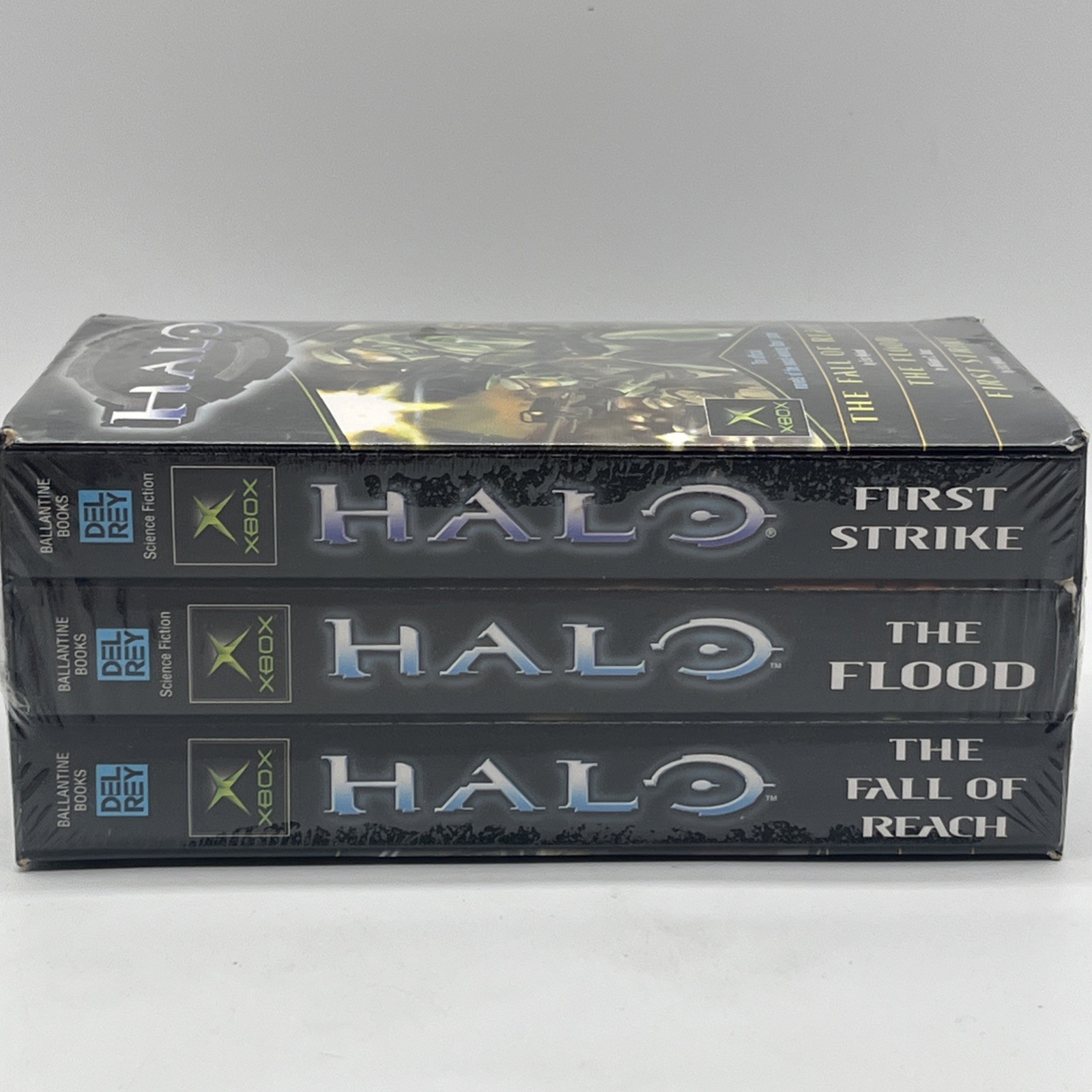 Ballantine Books Halo Fall Of Reach The Flood First Strike Box Set Xbox Del Rey
