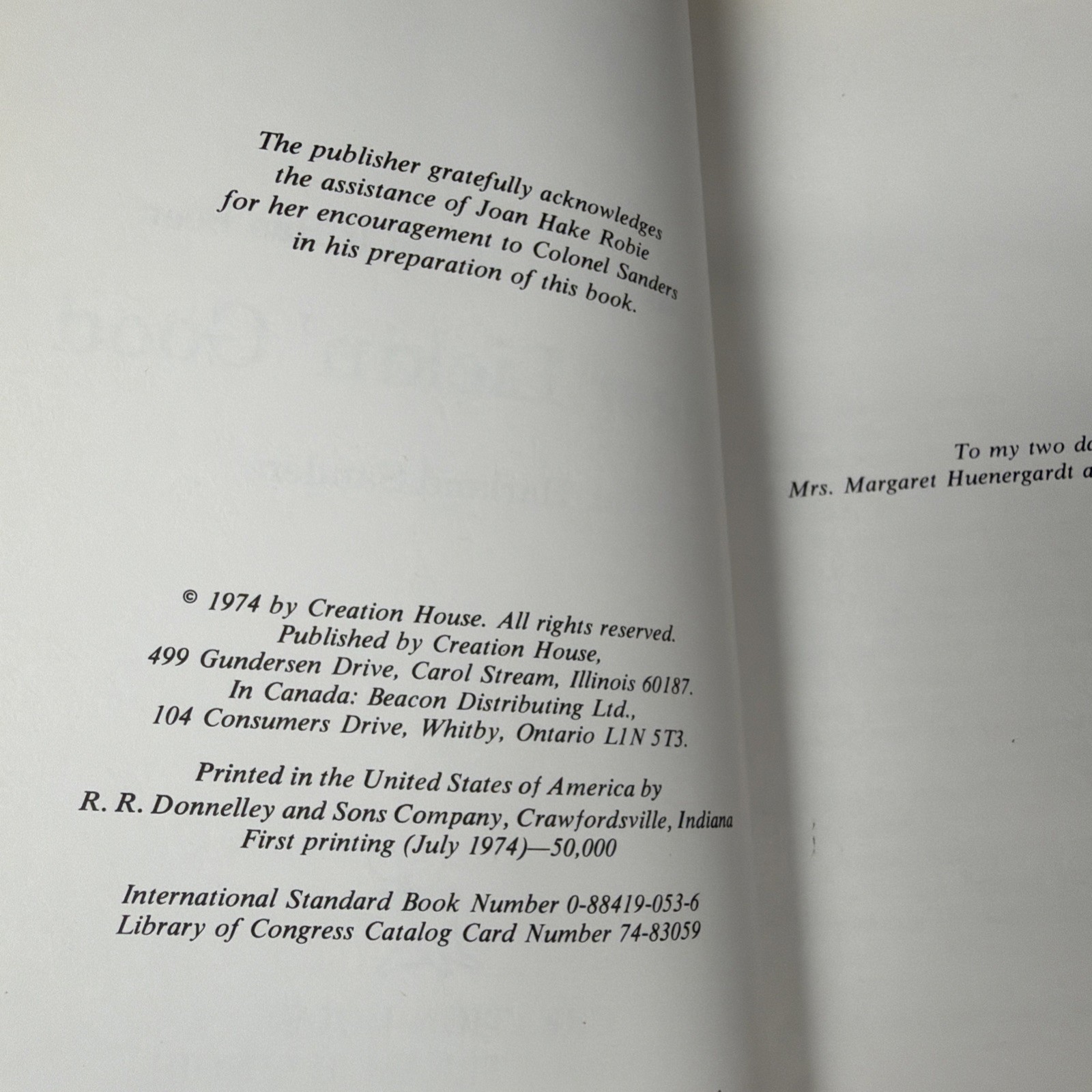 Life As I Have Known It Has Been Finger Lickin‘ Good by Col Harland Sanders 1974