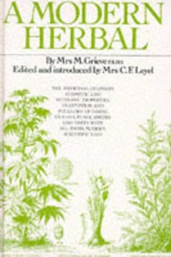 A Modern Herbal, Grieve, Maude