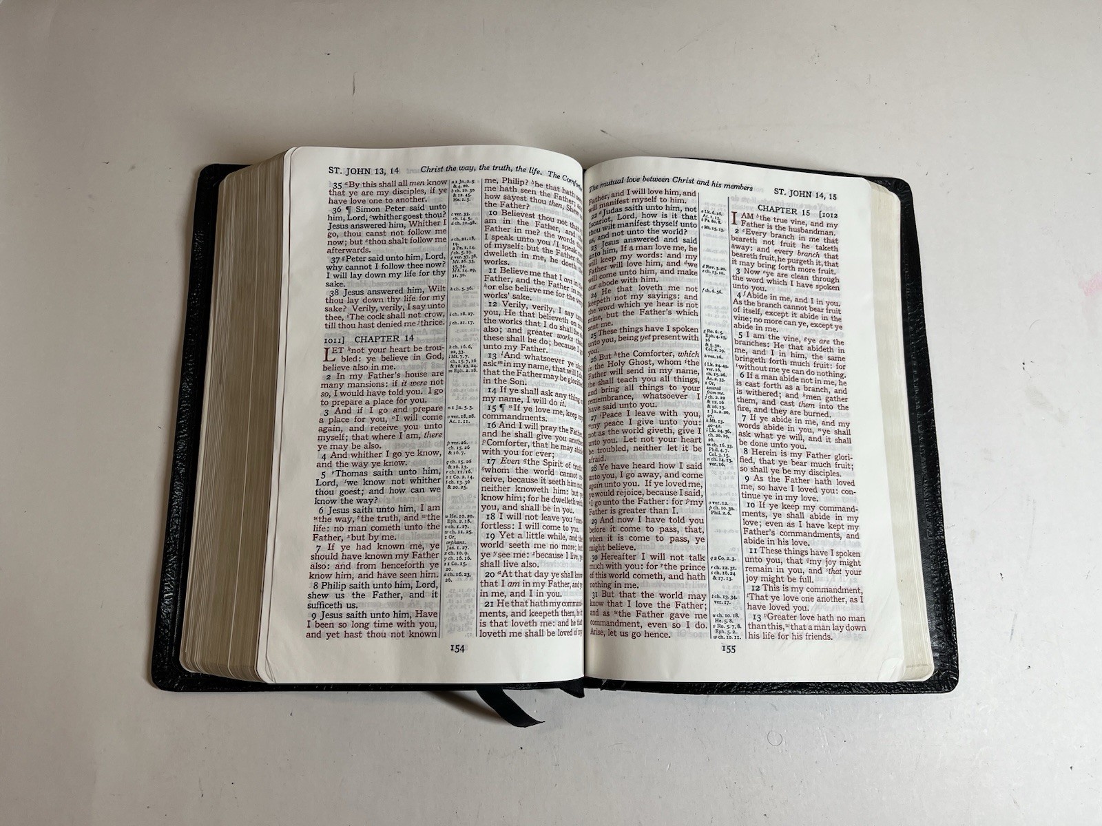 KJV Rhema Study Bible Kenneth Hagin Calfskin Leather King James Red Letter 1985