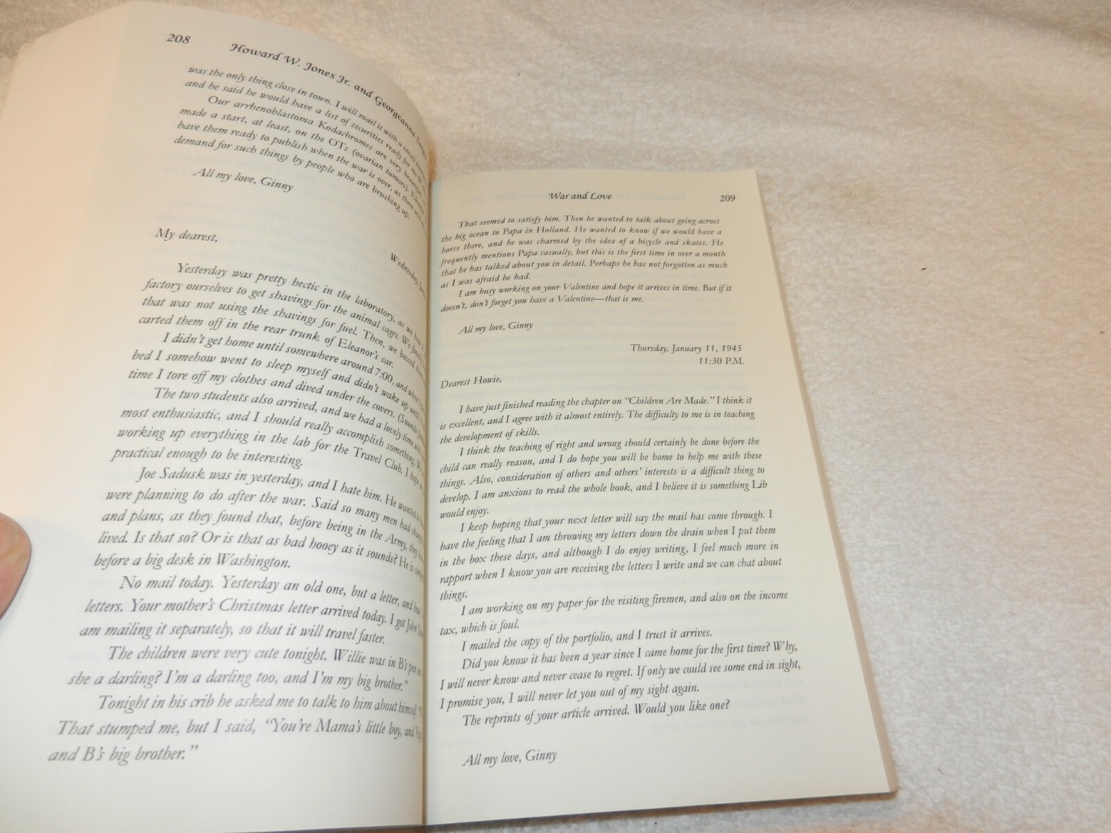WW II ETO Field Hospital Surgeon w/ surgery details „WAR AND LOVE“ Vet Signed