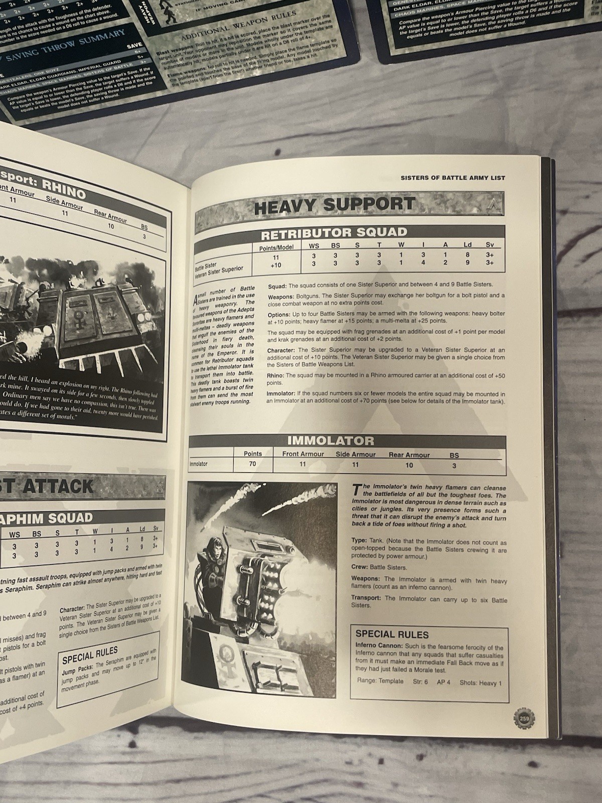 EUC Warhammer 40,000 In The Grim Darkness Of The Far Future 2nd Ed.W/ Ref Cards