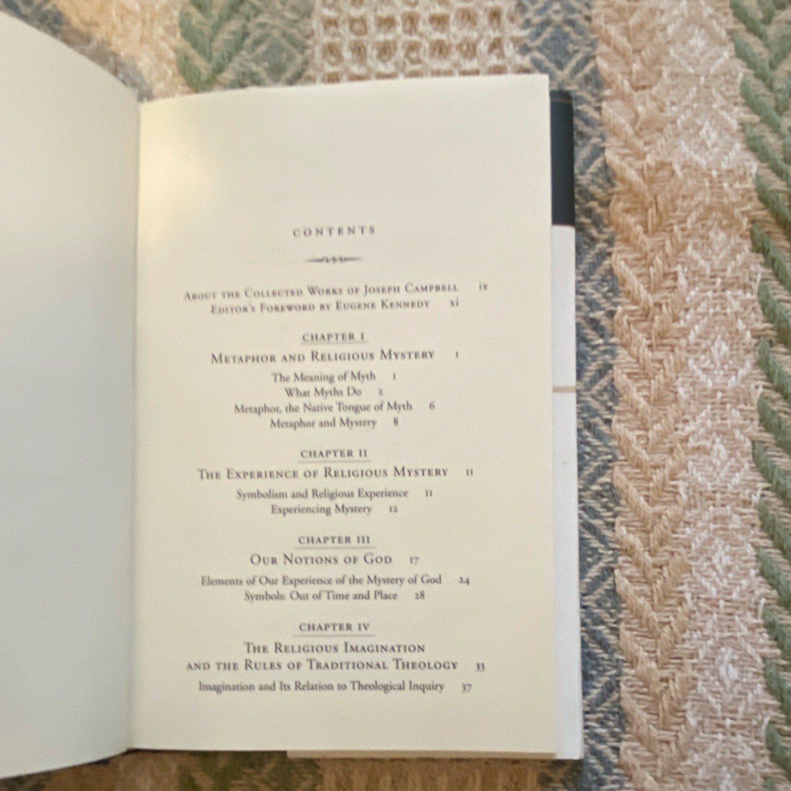 Joseph Campbell Thou Art That Hardcover New World Library Religious Metaphor