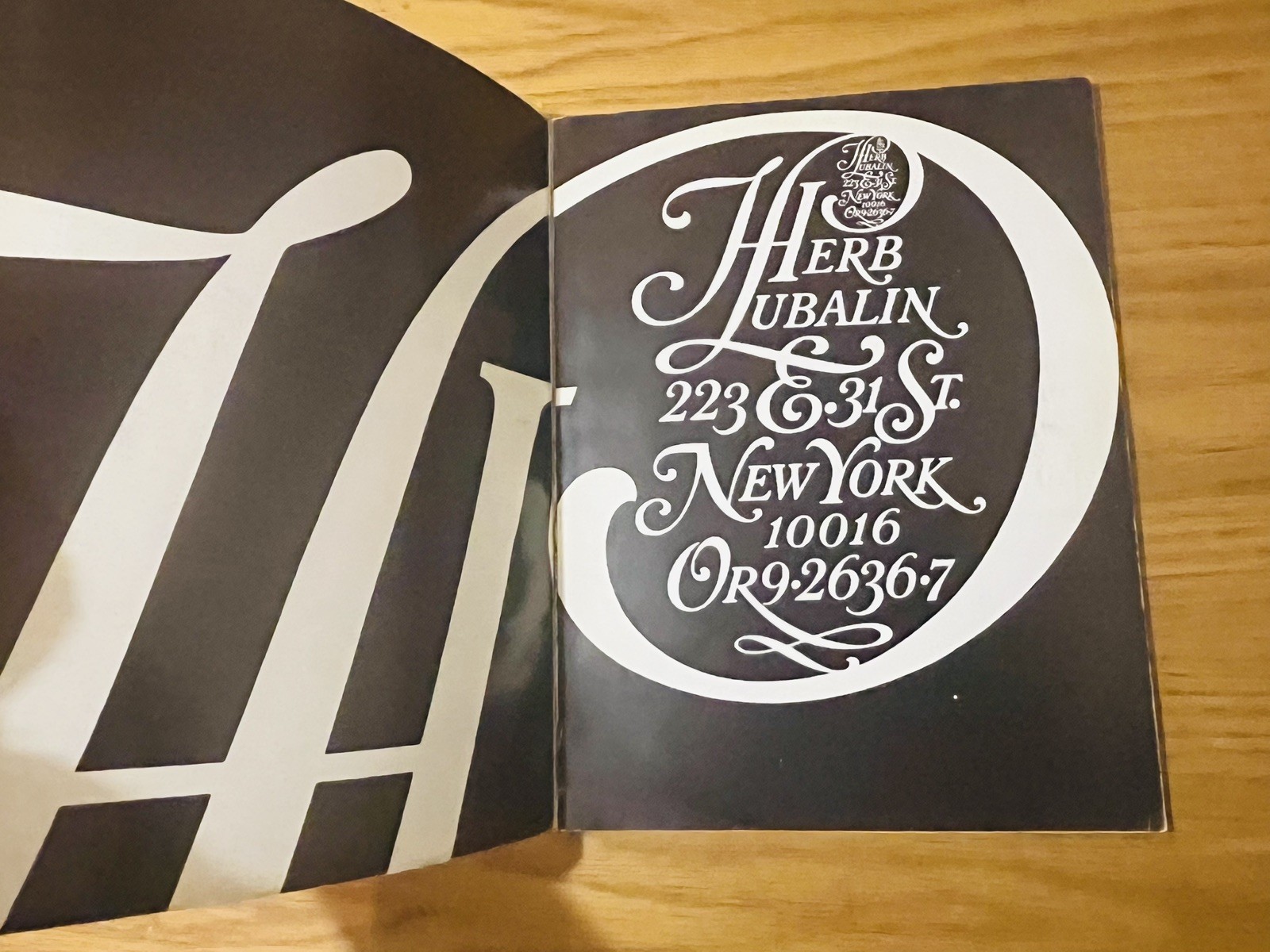RARE | 1969 Herb Lubalin Idea Magazine Japan Avant Garde Logos Advertising Art