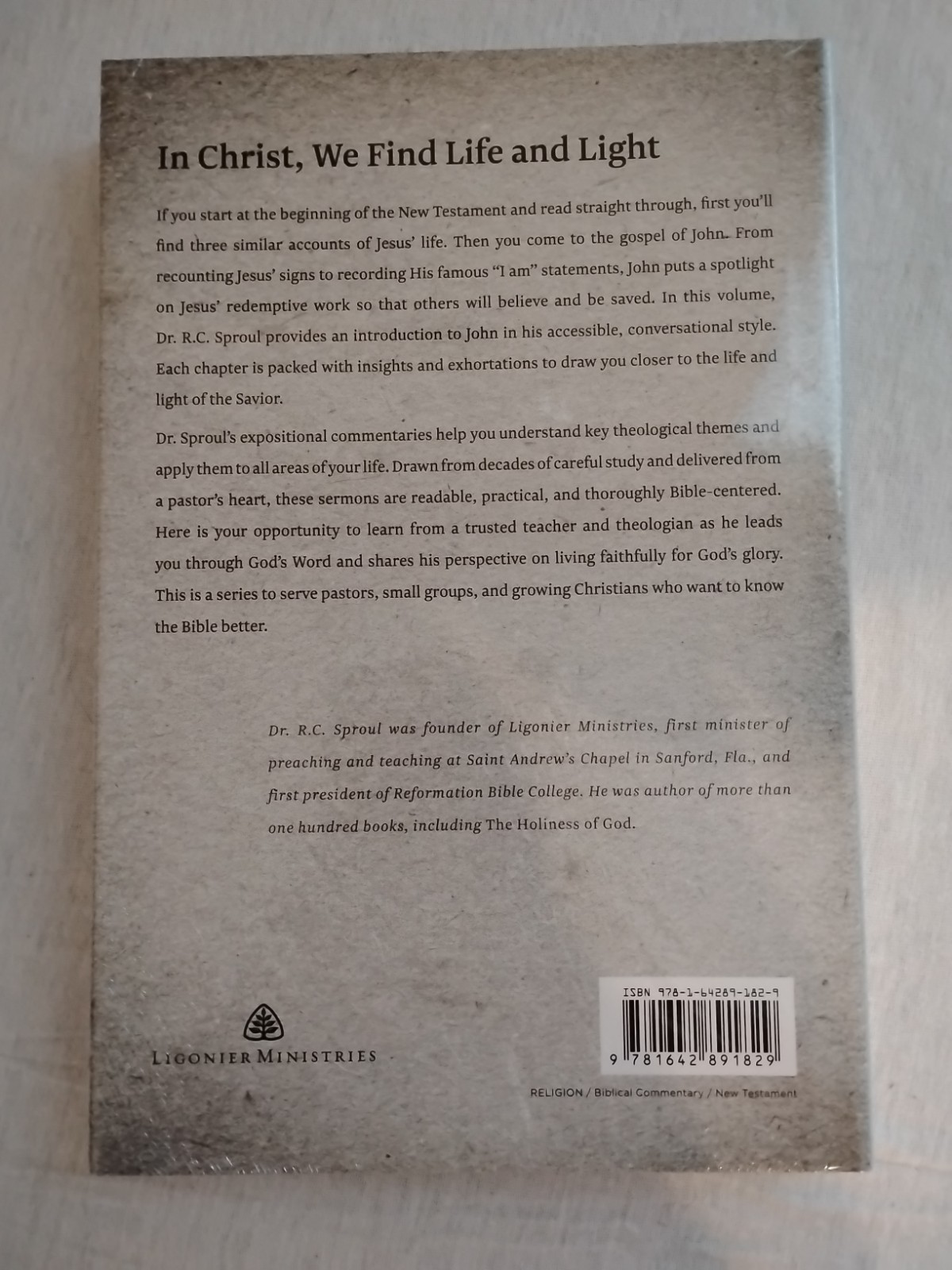 John An Expositional Commentary R.C. Sproul Reformed Theology Ligonier ESV Bible