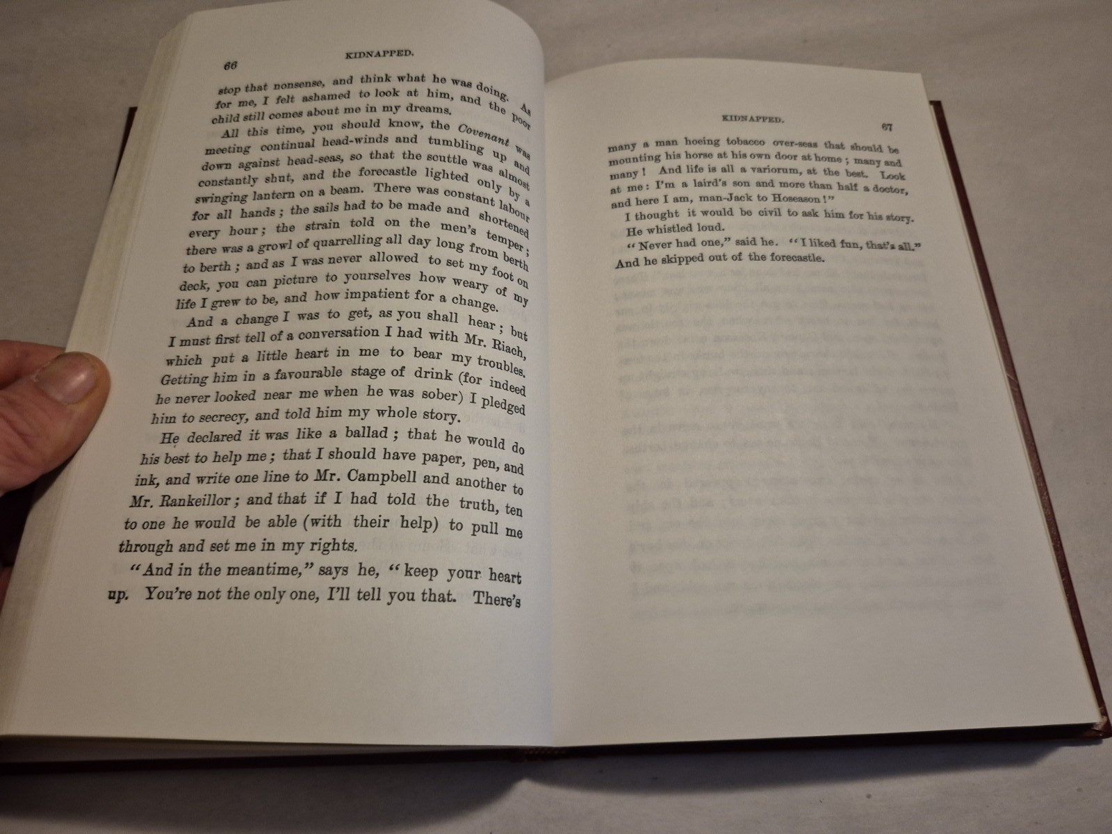 Kidnapped by Robert Louis Stevenson Trident Press 2000 Reprint Deluxe H/C Gold