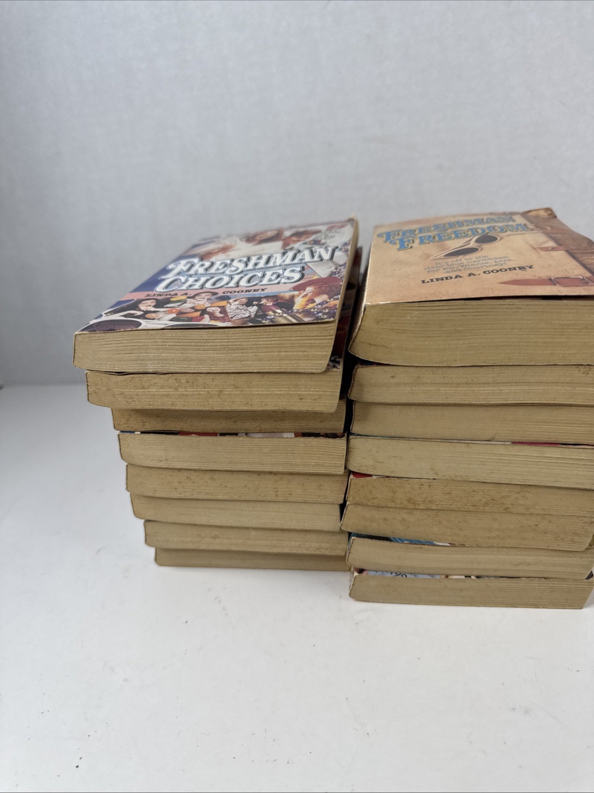 Vintage YA Freshman Dorm Series Lot of 16 Books 1990’s Linda A. Cooney Paperback