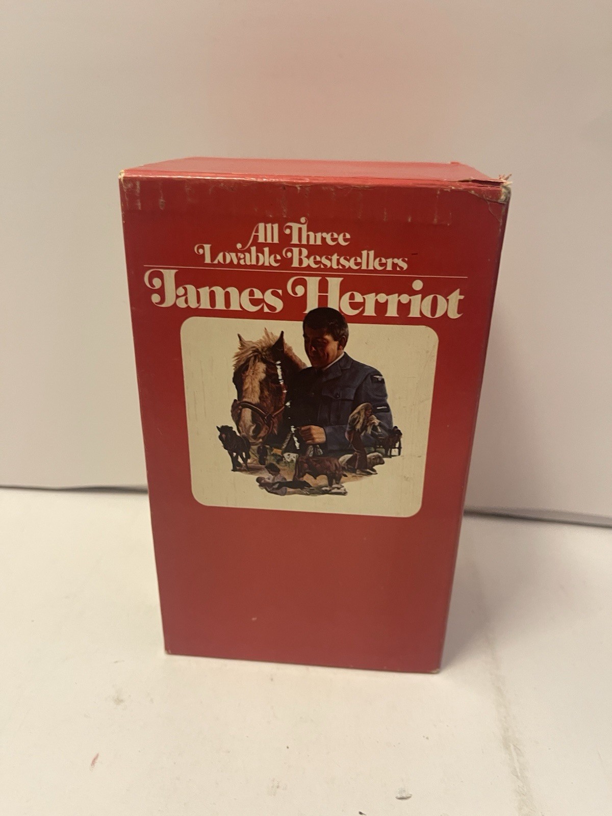 James Herriot Box Set of 3 Lovable Bestsellers All Creatures Series PB 1970’S