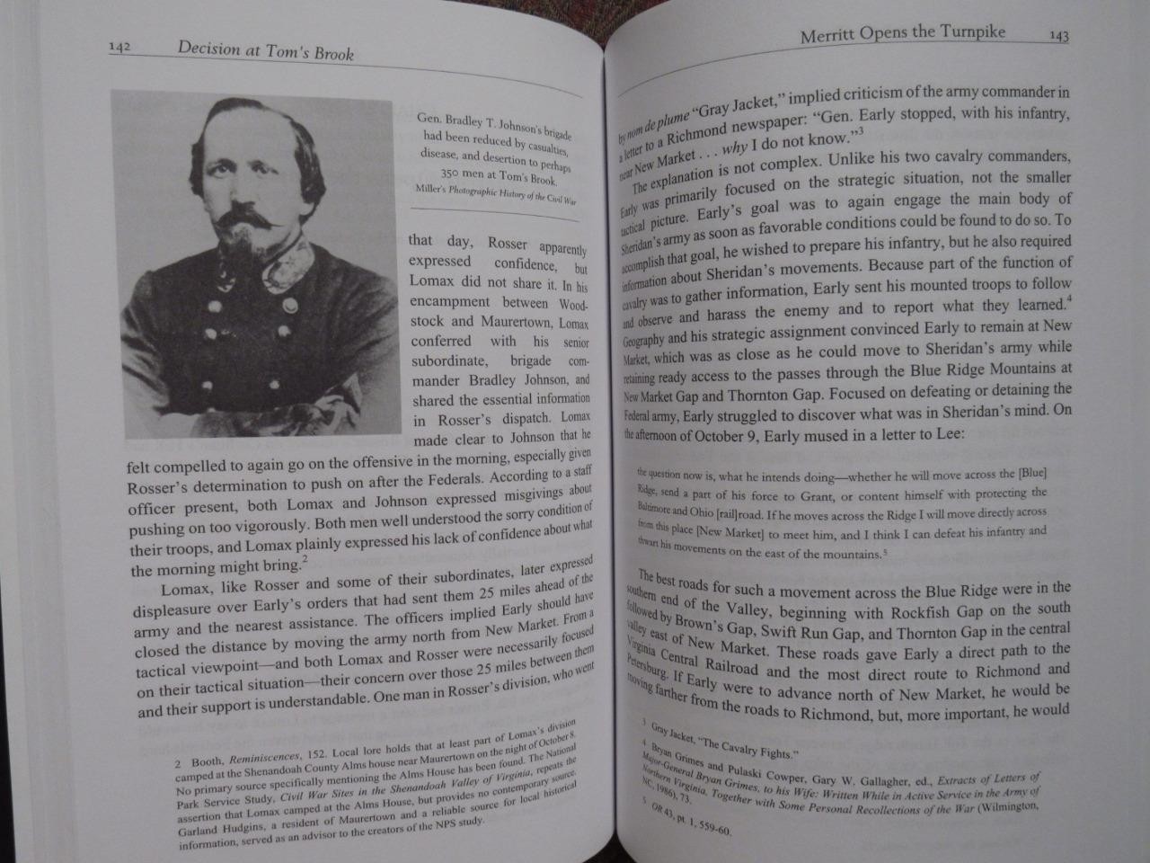 DECISION AT TOM’S BROOK – GEORGE CUSTER AND THOMAS ROSSER – FIRST EDITION – NEW