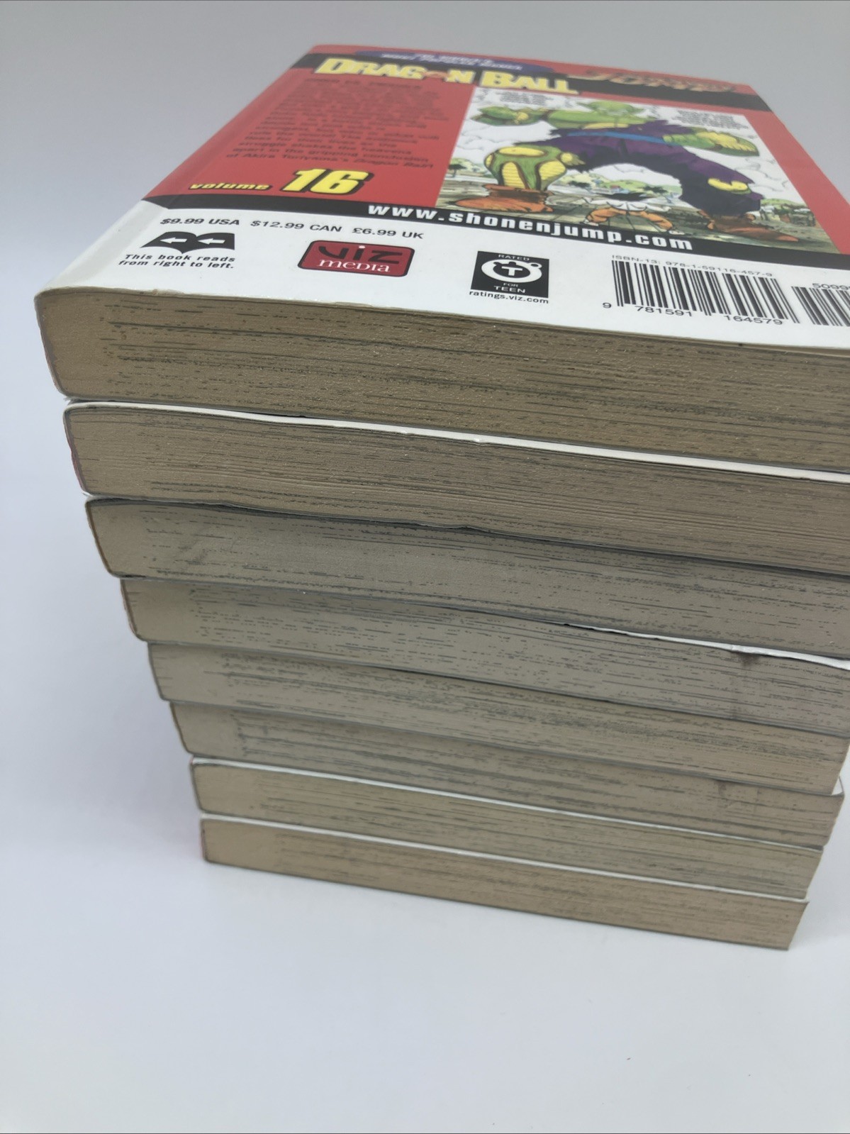 Dragon Ball Vol 4 6 7 8 11 12 13 16 Manga Shonen Jump English Akira Toriyama (8)