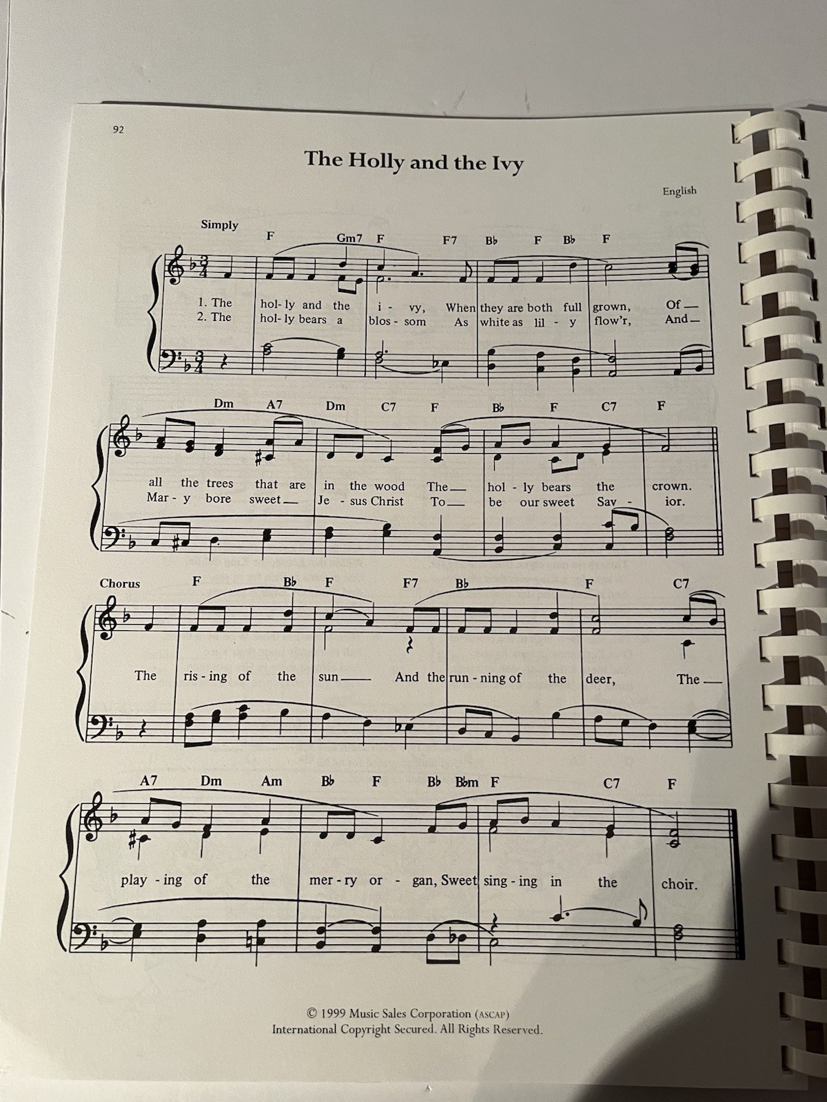 The Library Of Folk Songs Amsco Publishing