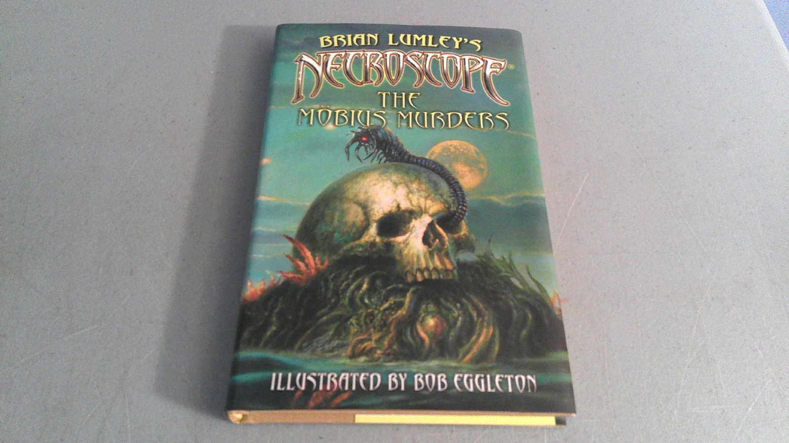 Brian Lumley’s Necroscope The Mobiuis Murders 2013 HC First Ed. Bob Eggleton OOP