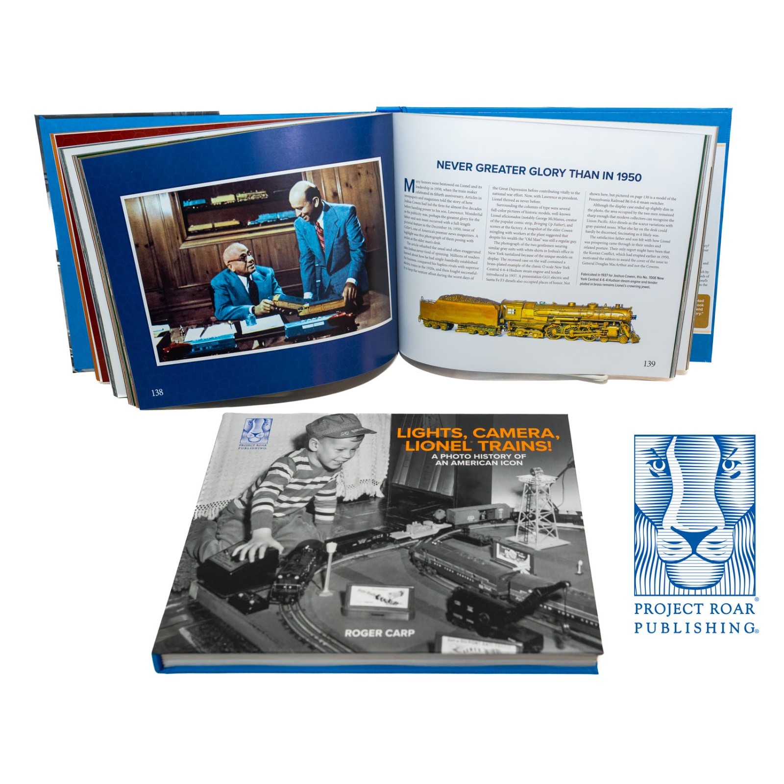Lights, Camera, Lionel Trains! A Photo History of an American Icon – Hardcover