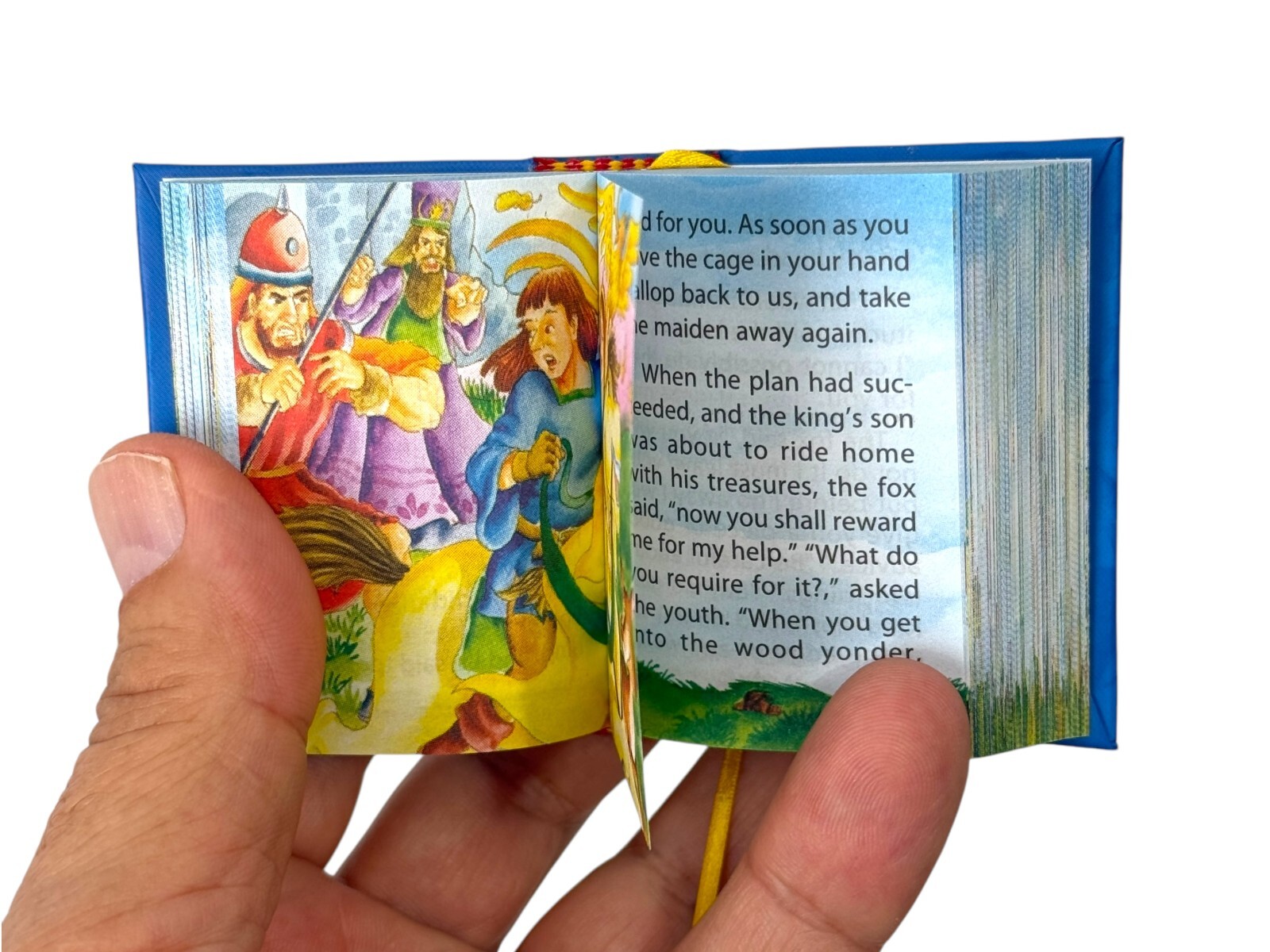 new Children’s Tales Vol I full color illustrated miniature book hardbound