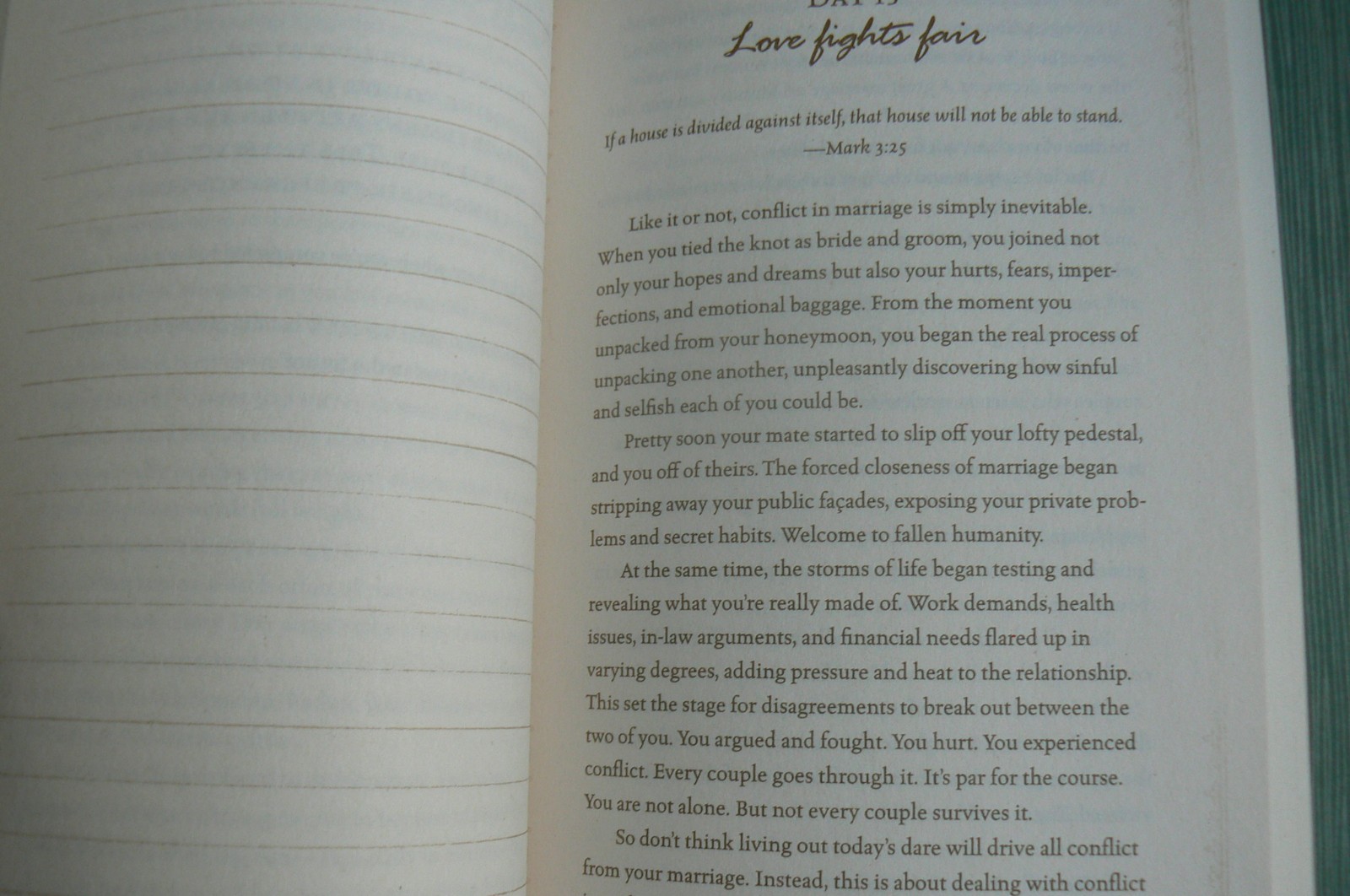 NEW The Love Dare study guide/workbook, Fireproof, Kendrick Stephen&Alex CLEAN