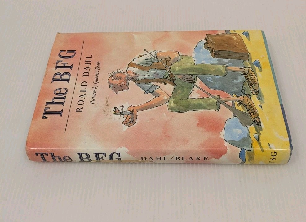 The BFG by Roald Dahl (Hardcover) First American Edition RARE 11th Print HCDJ