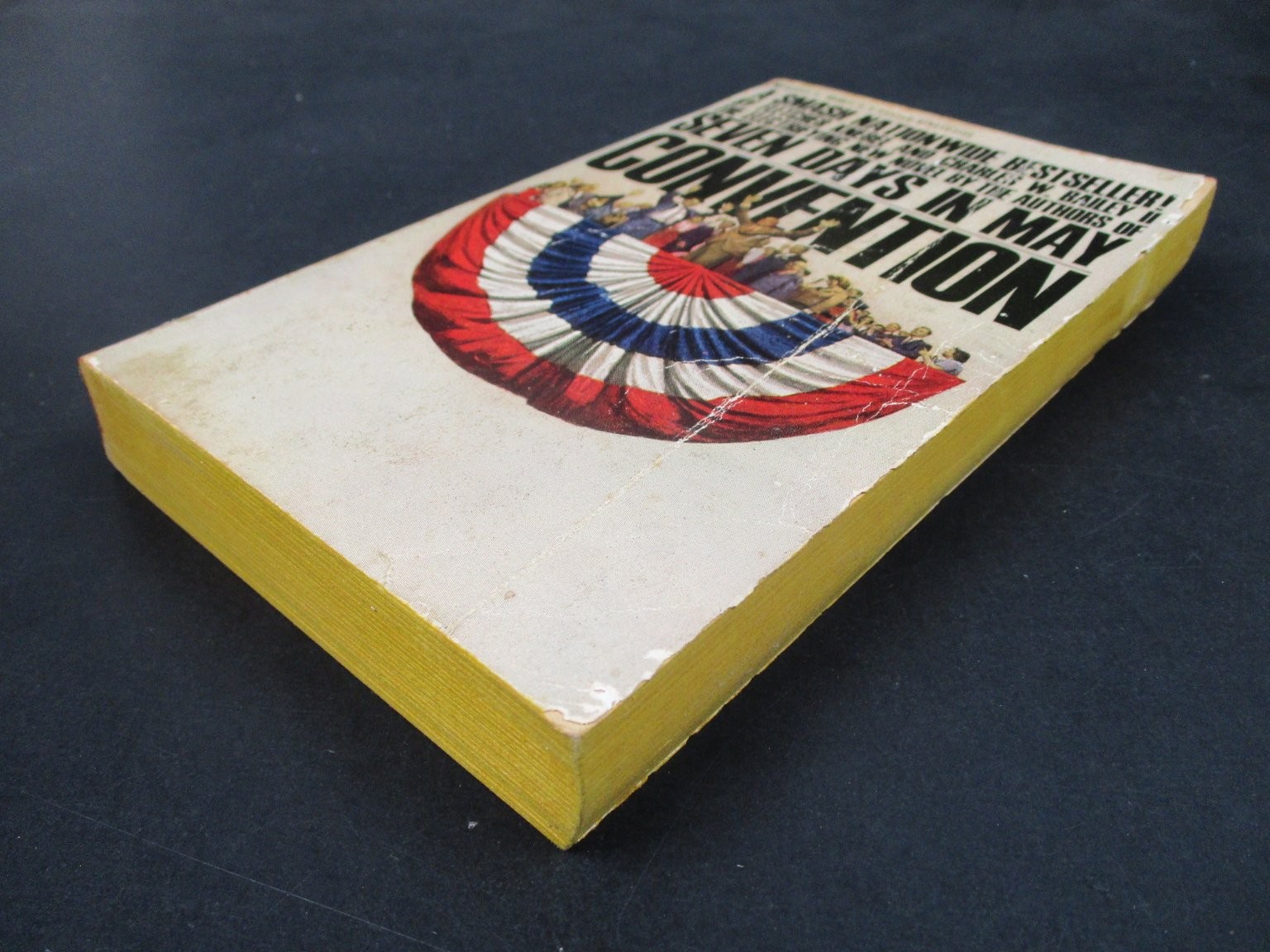 Convention by Knebel Bailey 1965 Bantam Edition Political Thriller Paperback PB