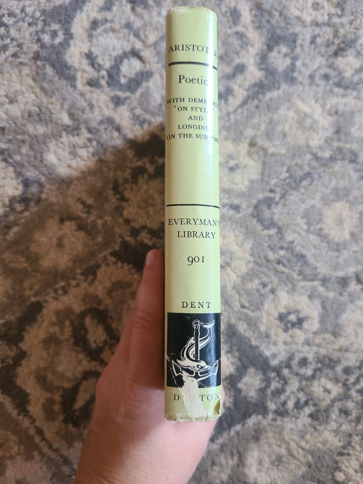 Mixed Lot of 3 VINTAGE Books. Great Condition. Aristotle Poetics, Jenny Linds