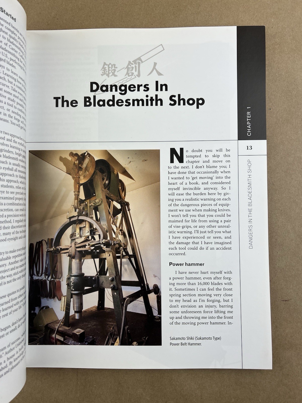 Bladesmithing: Modern Application of Traditional Techniques; Murray Carter, 2011