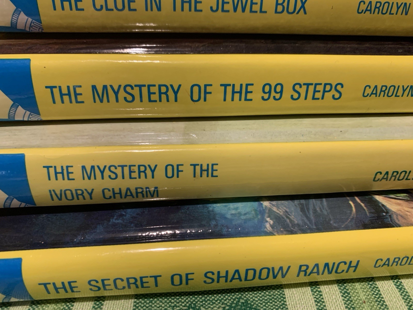❤️Vntg 6 Nancy Drew Flashlight Mystery Series Carolyn Keene #’s 5,13,43,20,6,9
