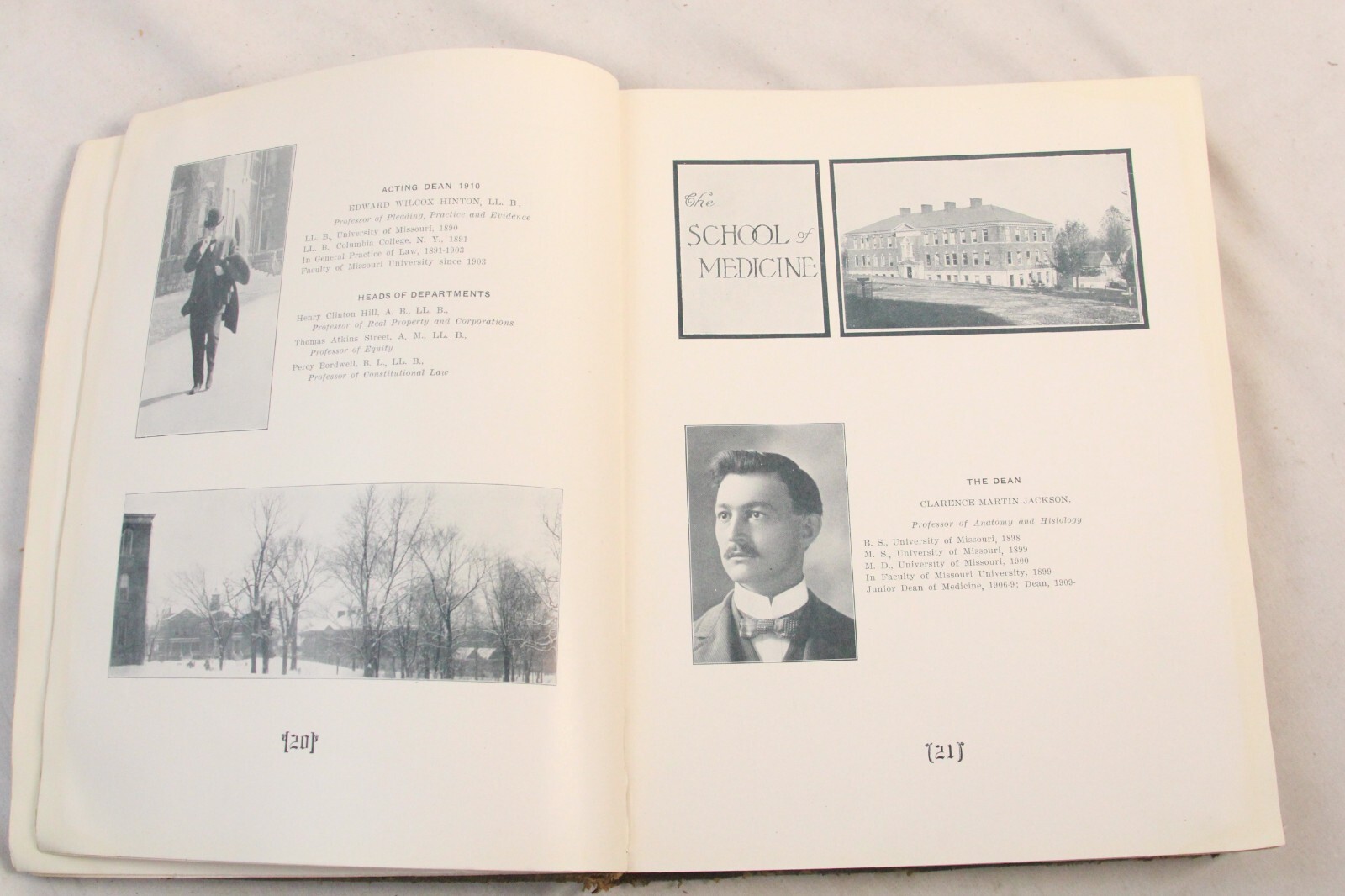 University Of Missouri 1910 Savitar Yearbook Columbia MO Vol 16 366 pages