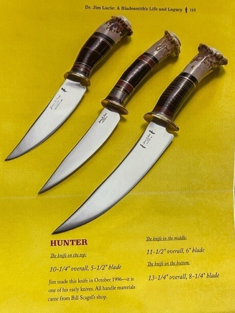 Dr. Jim Lucie: A Bladesmith’s Life & Legacy -New Hardbound Book with 300+ photos