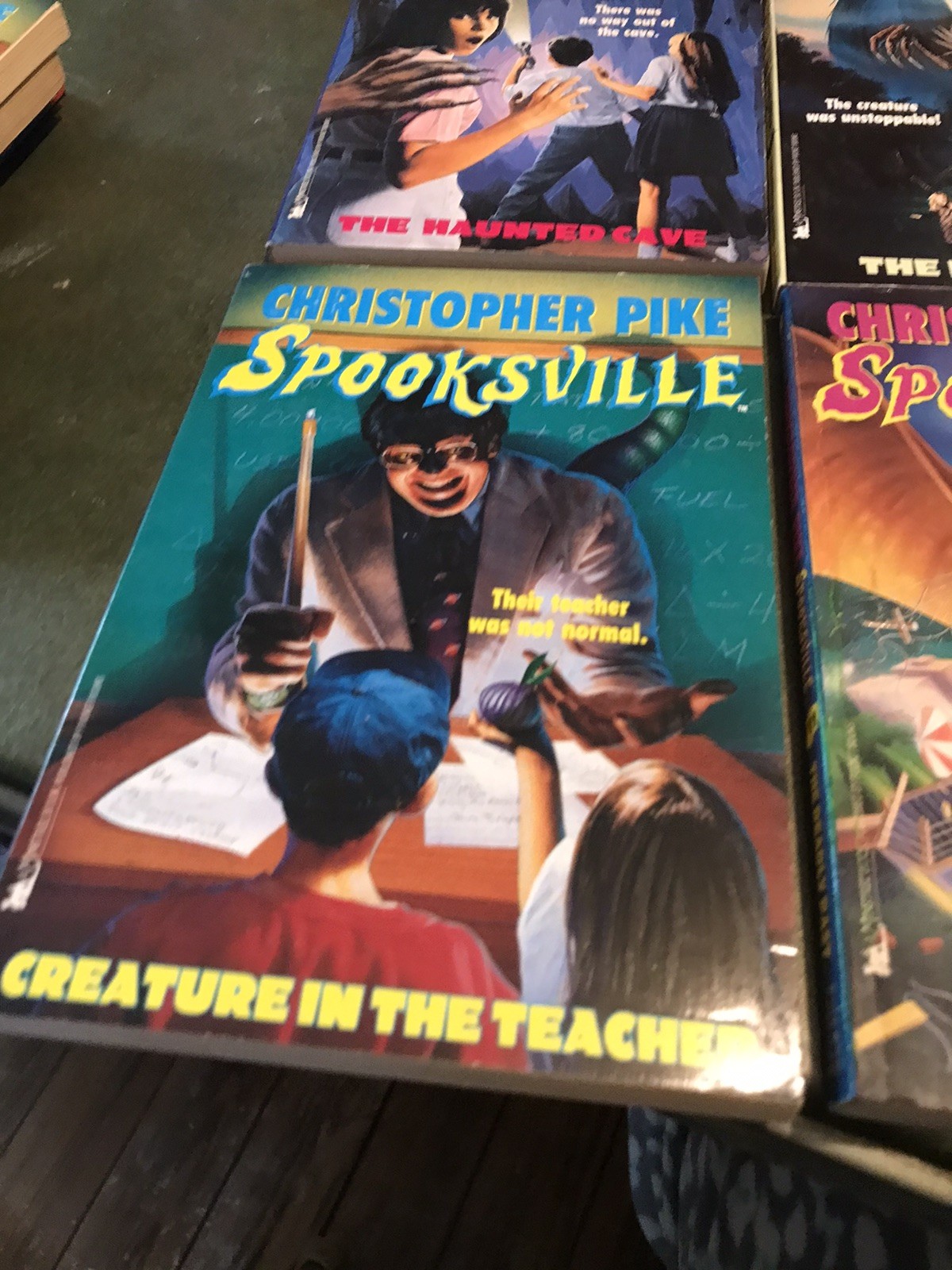 4 Spooksville By Christopher Pike #3 11 12 & 13 1990s