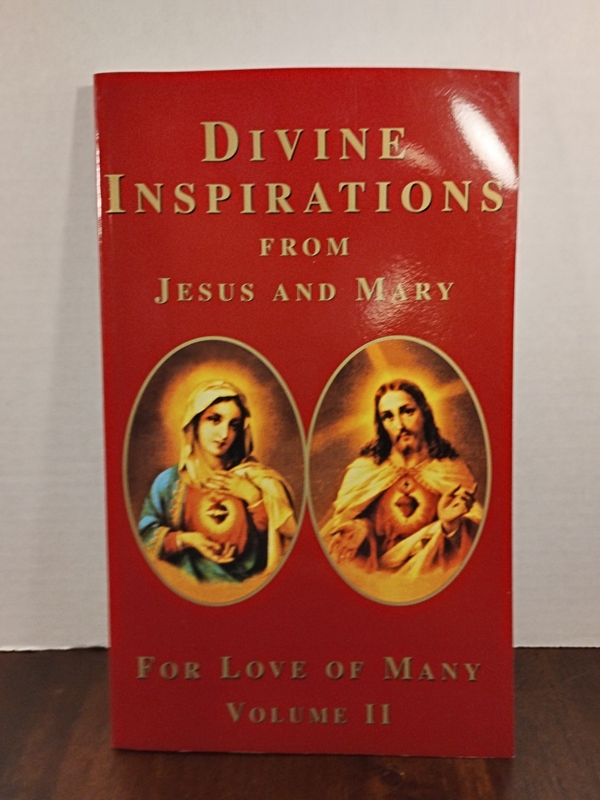 Divine Inspirations from Jesus & Mary : Vols. I & II – 1st Edition PBs w/ Medal