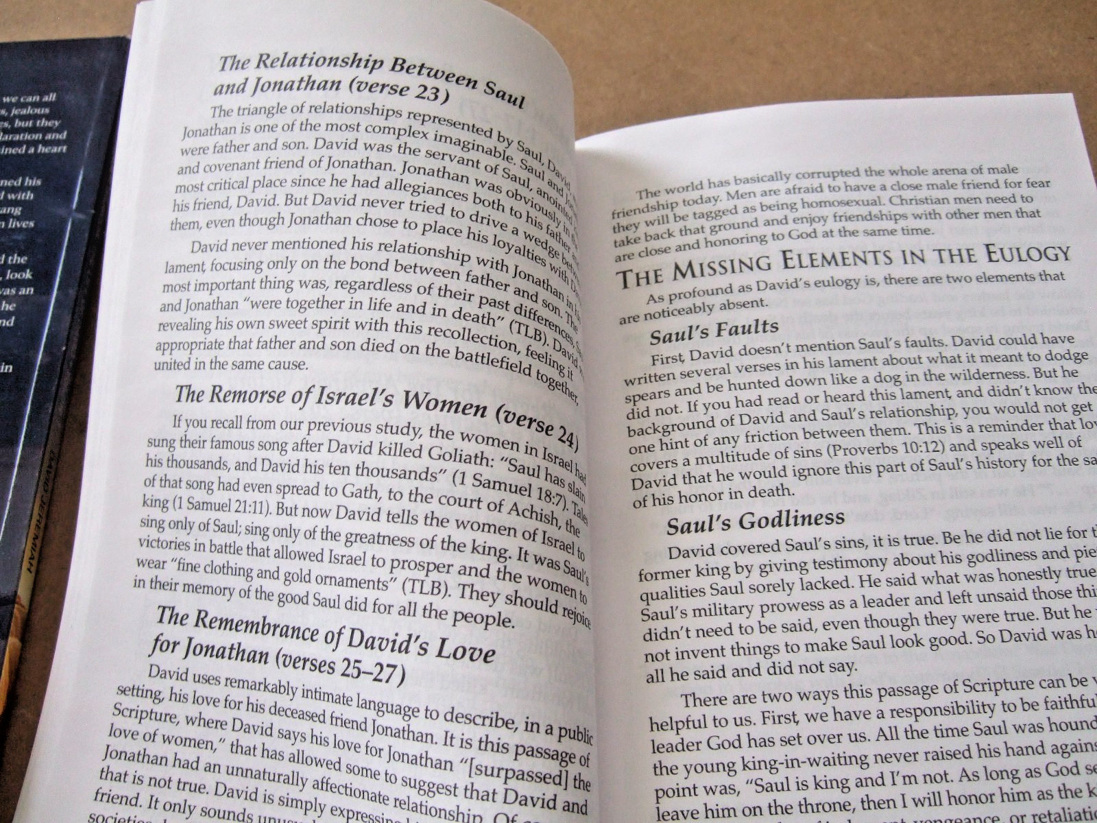 DR. DAVID JEREMIAH STUDY GUIDES THE TENDER WARRIOR THE LIFE OF DAVID VOL 1-2