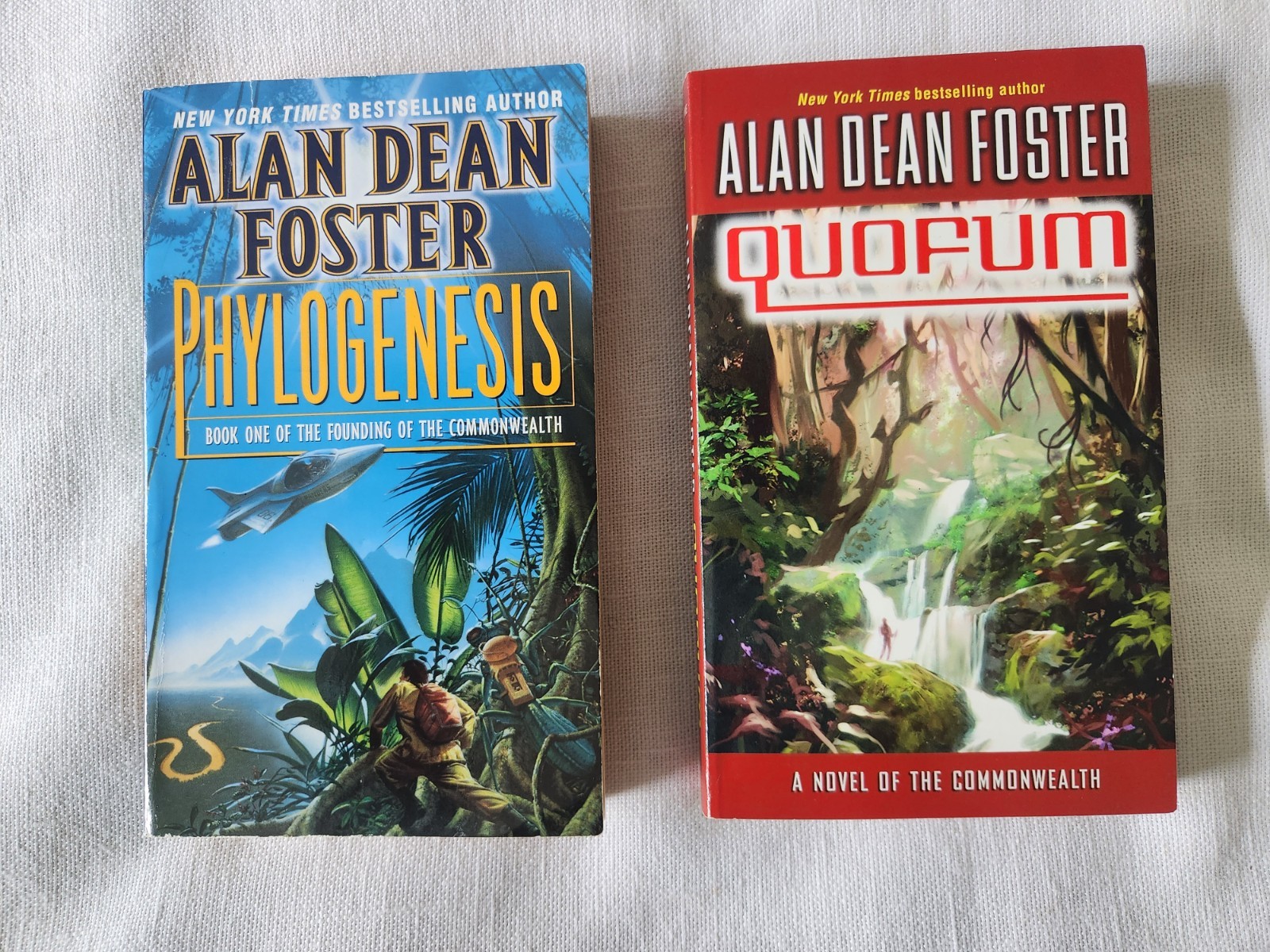 Alan Dean Foster Vintage Lot of 11 Books Pip & Flinx , Spellsinger, Commonwealh