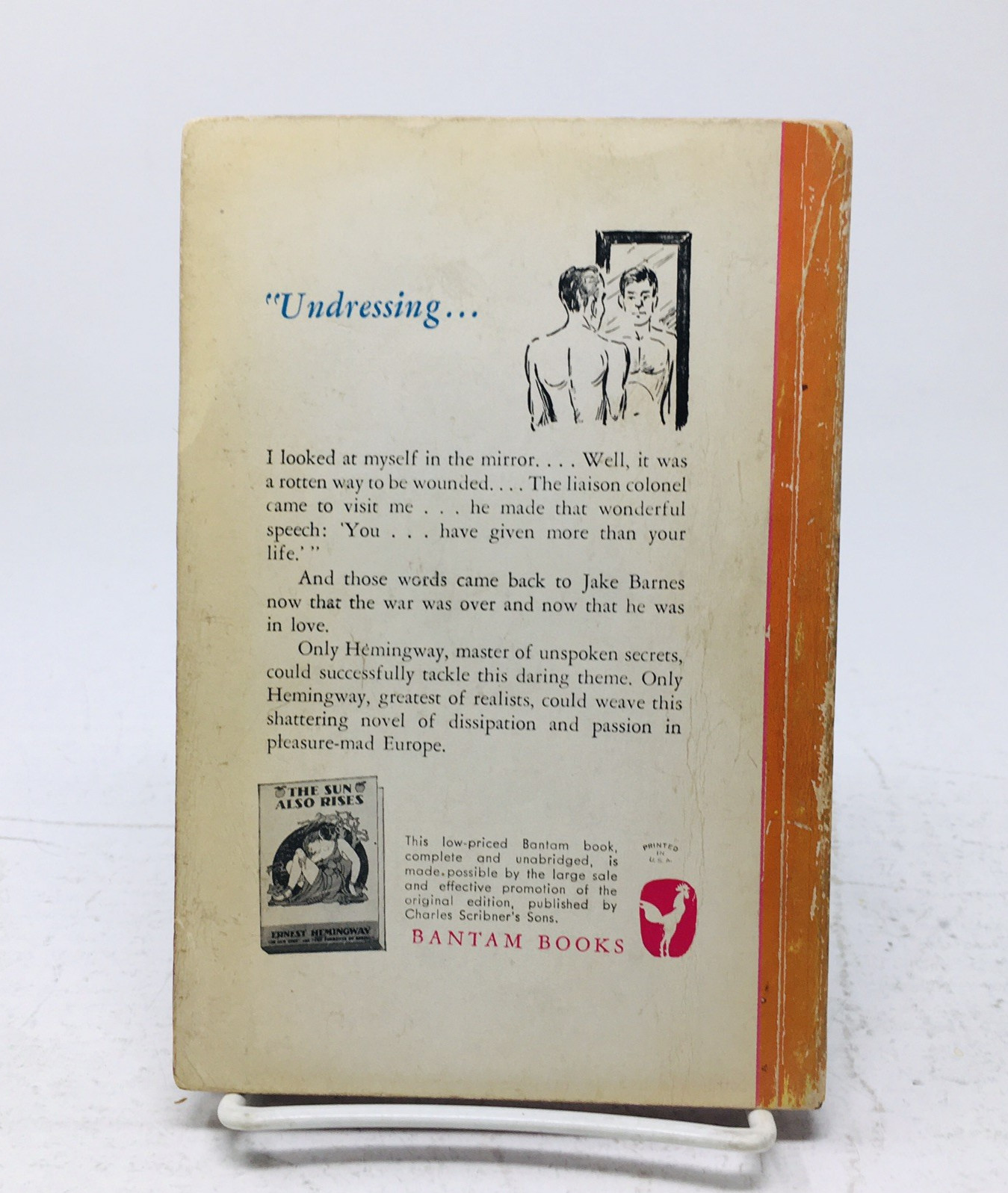 The Sun Also Rises by Ernest Hemingway 1st Bantam edition 3rd Printing 1949