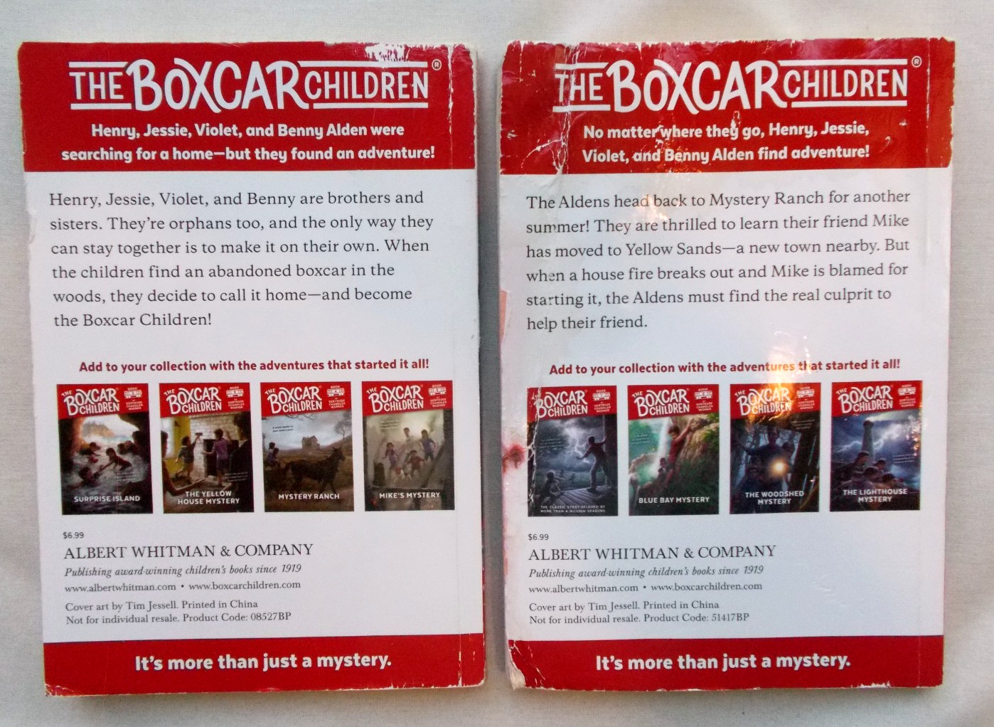 Gertrude Chandler Warner, Boxcar Children 1-16 in 4 Box Sets TPB/GC