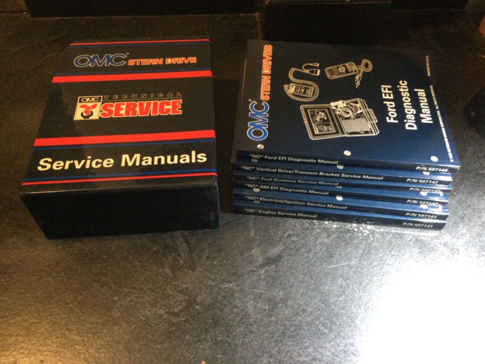 1996 OMC Stern Drive NC Service Manual Set GM Ford 3.0L 4.3L 5.0L 5.7L 5.8L 7.4L
