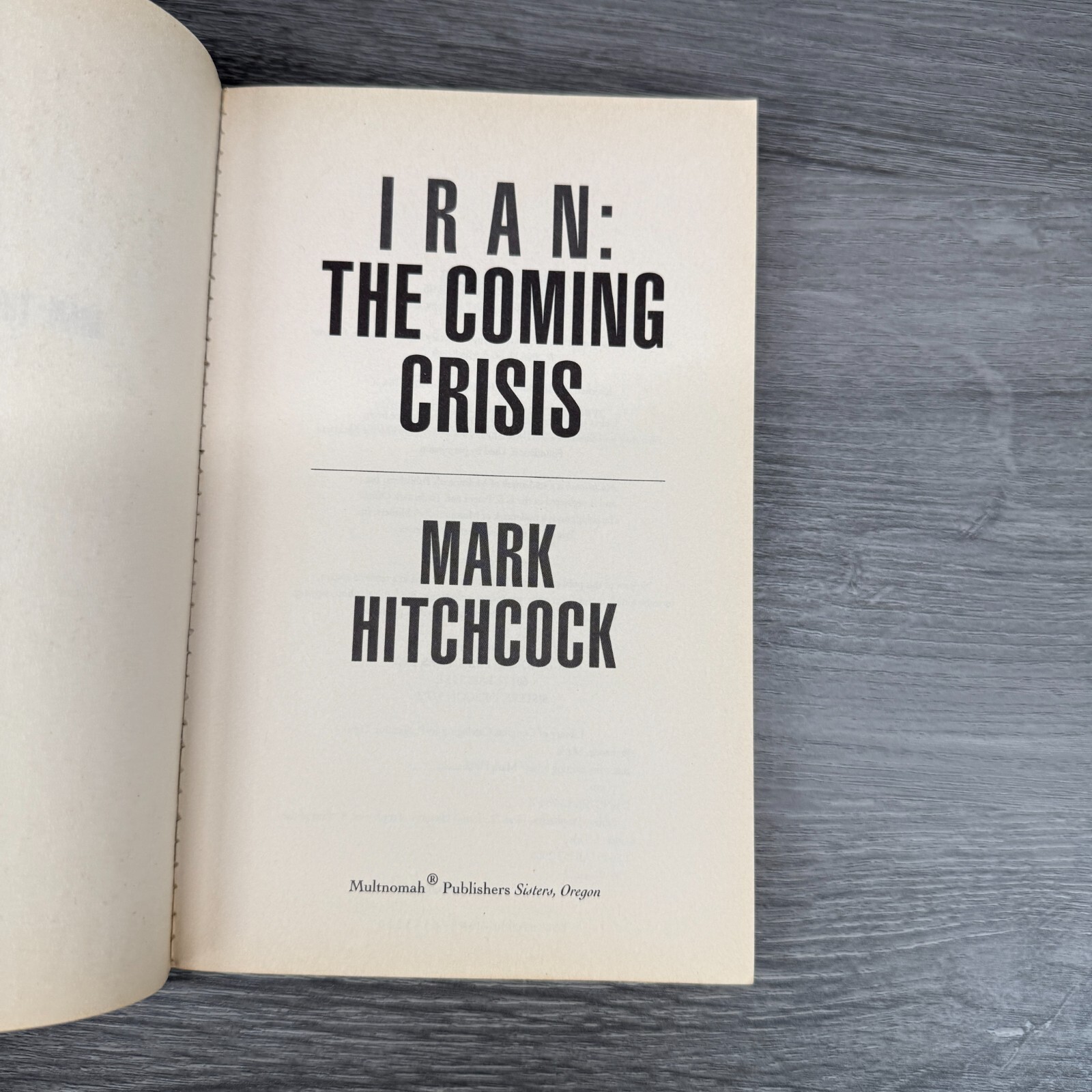 Blood Moons Rising 2014 & Iran The Coming Crisis 2006 Mark Hitchcock Book Lot