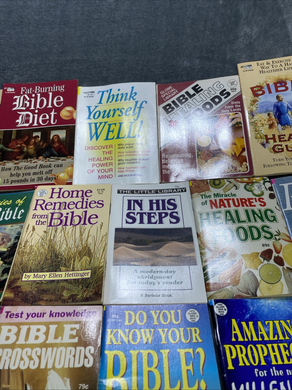 Vtg Christian Mini Book Booklet Lot Of 69 Inspirational Religious Healing Prayer