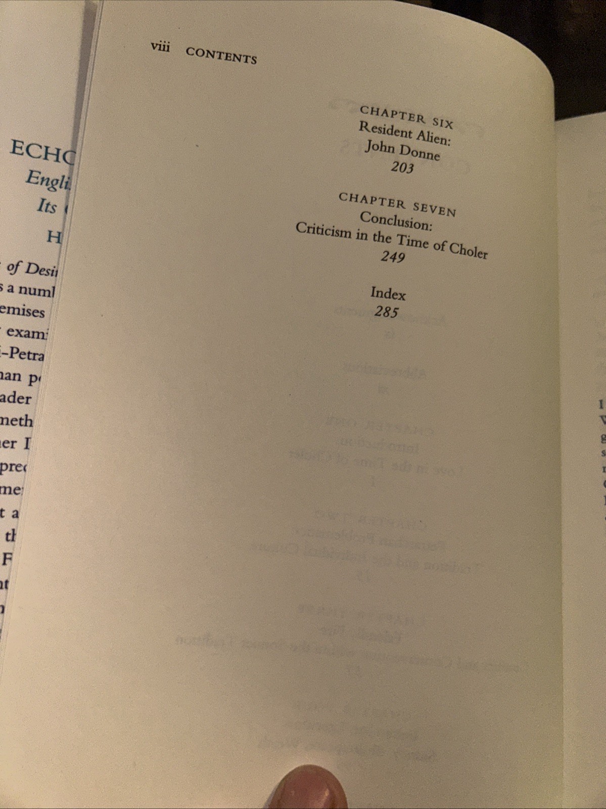 Echoes of Desire by Professor Dubrow, Heather: New