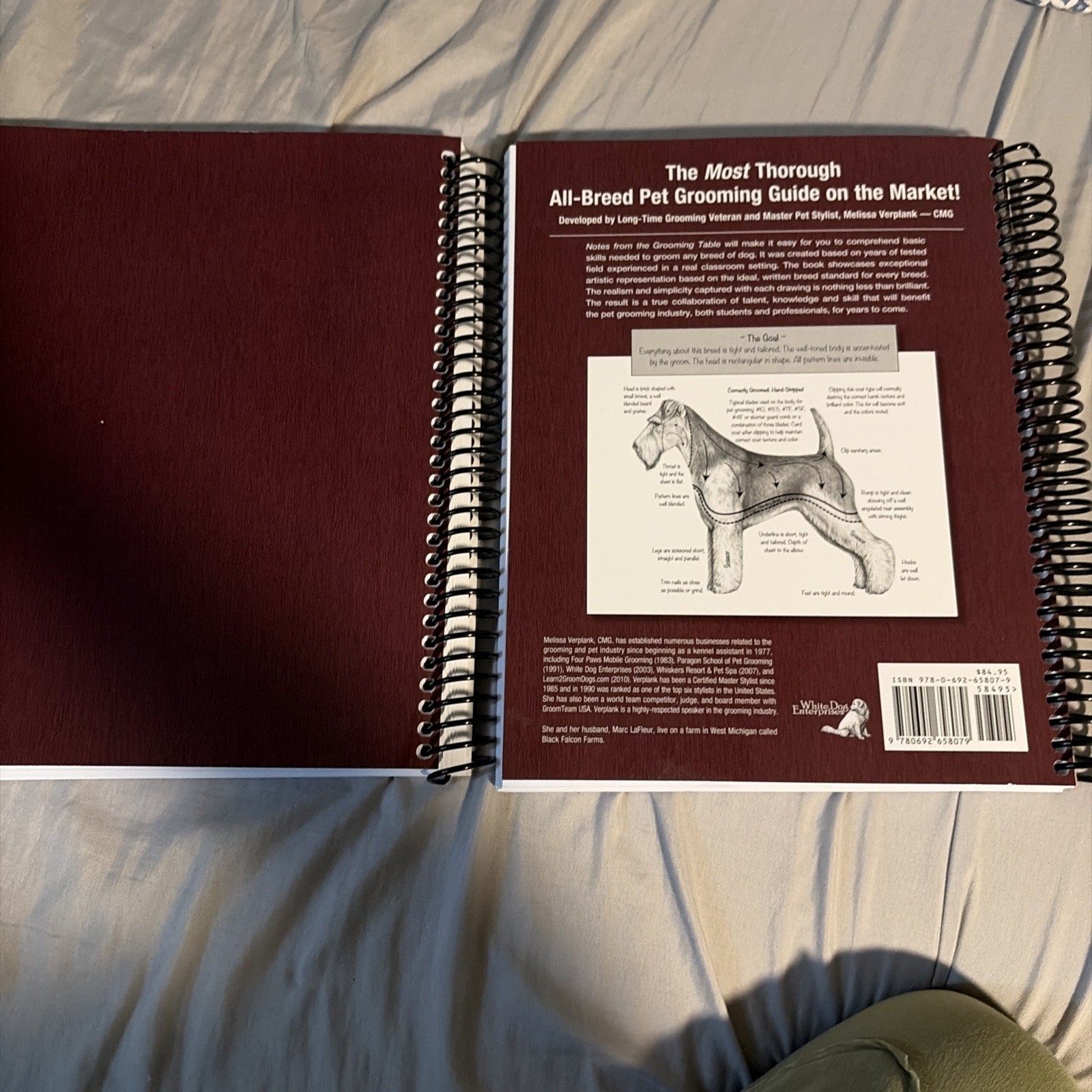 Notes from the Grooming Table Vols 1 & 2 2nd Ed by Melissa Verplank NICE