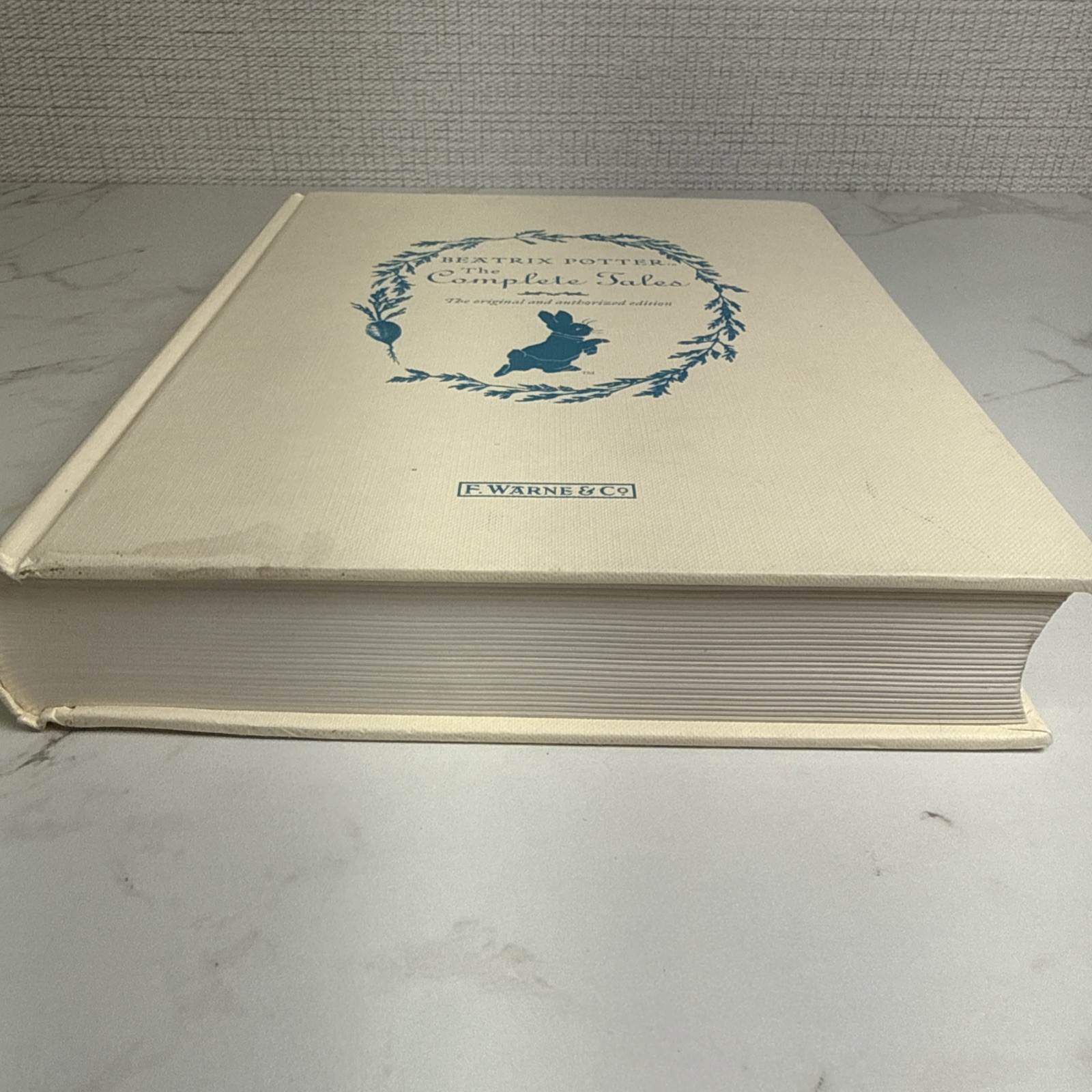 The Complete Tales of Beatrix Potter Hardcover Book F. Warne & Co Illustrated