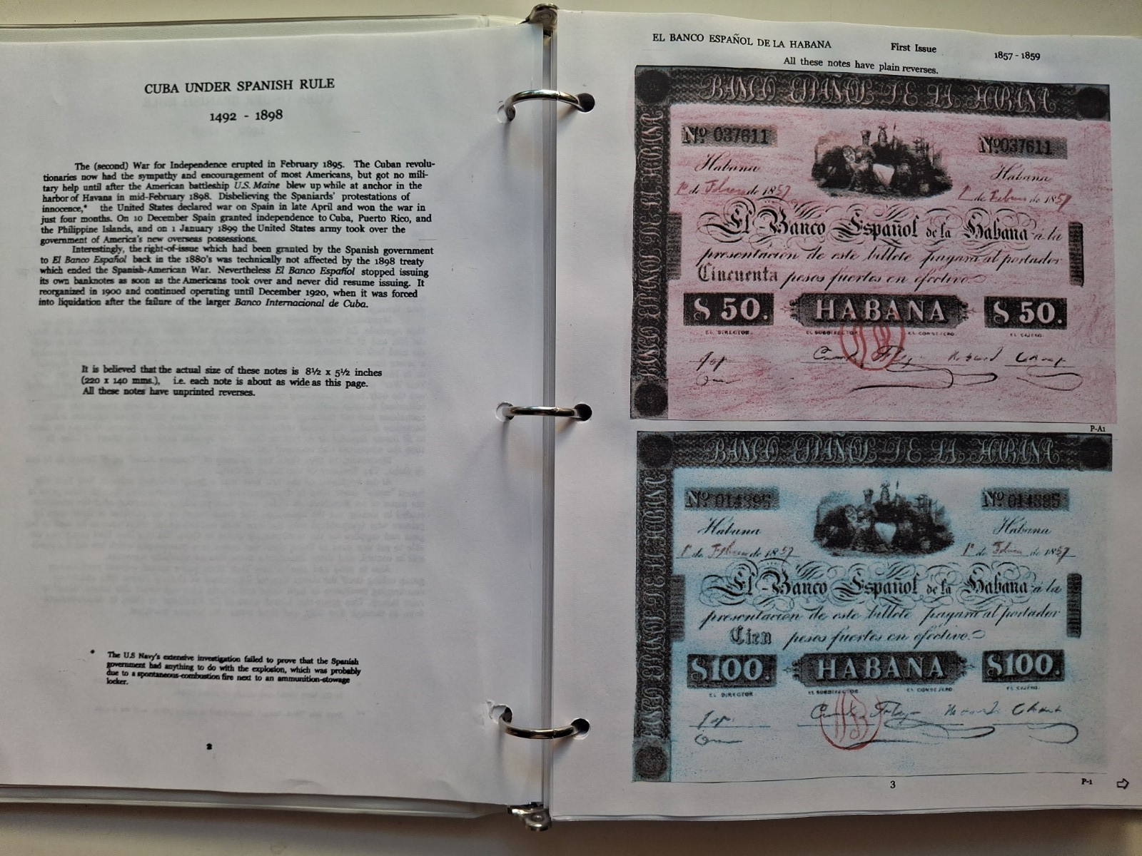 Paper Money of Cuba: A Pictorial History for the Non-Numismatist, 2011