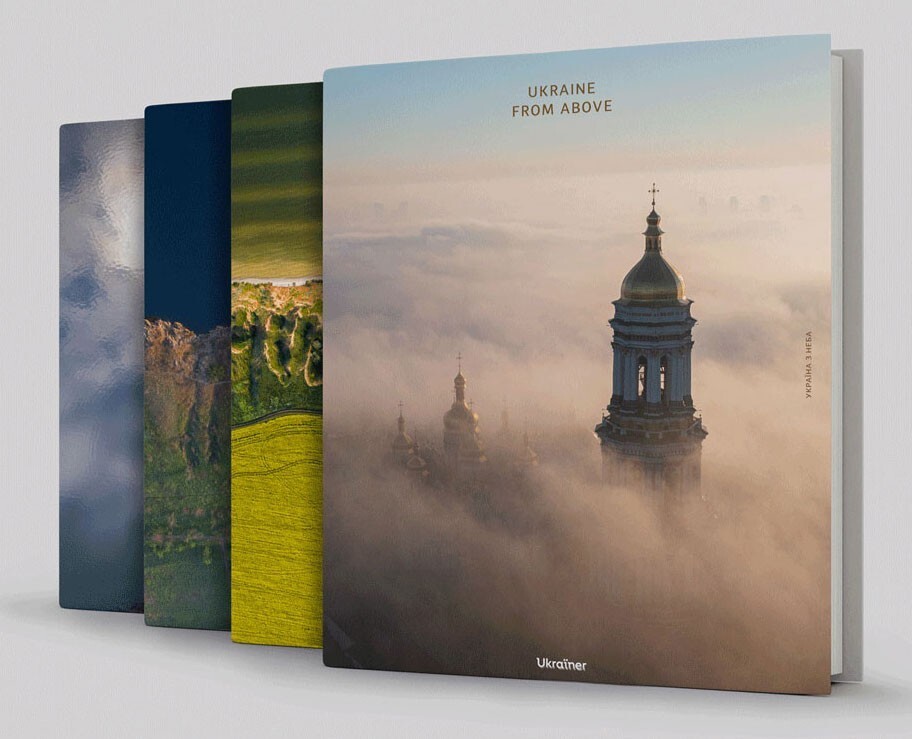 2022 Ukraine from above,Cultural History,Guidebook,Photo album in English