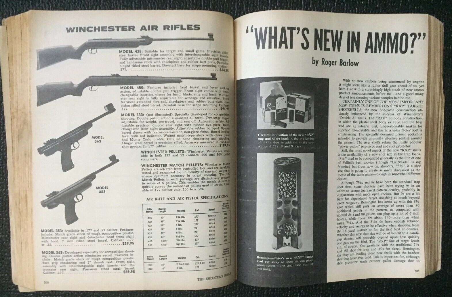 THE SHOOTER’S BIBLE #64 1973 ED. HUNTING GUNS & ACCESSORIES CATALOG 576 PAGES