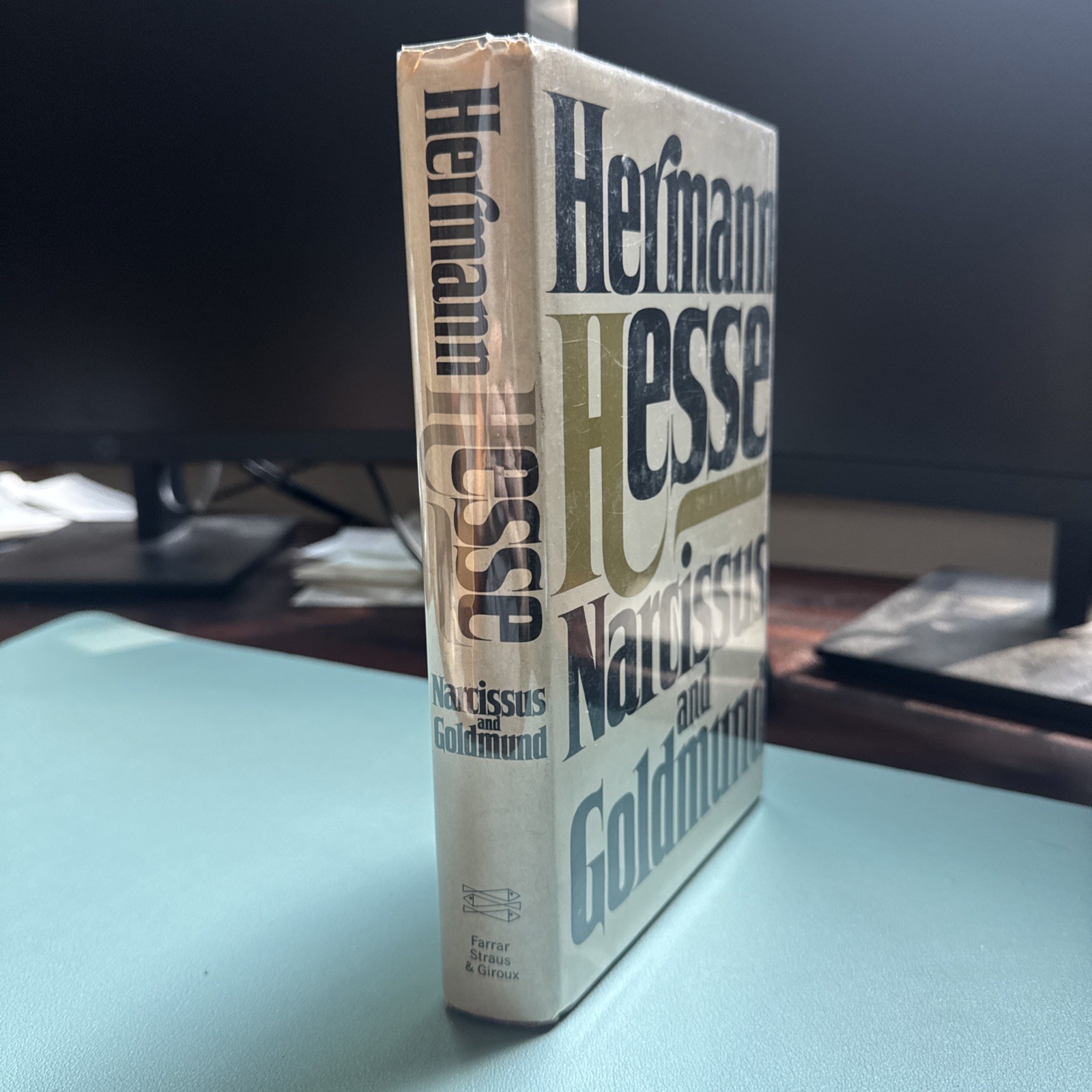 Narcissus and Goldmund, Hermann Hesse 1968 Hardcover Book Club Edition DJ BCE
