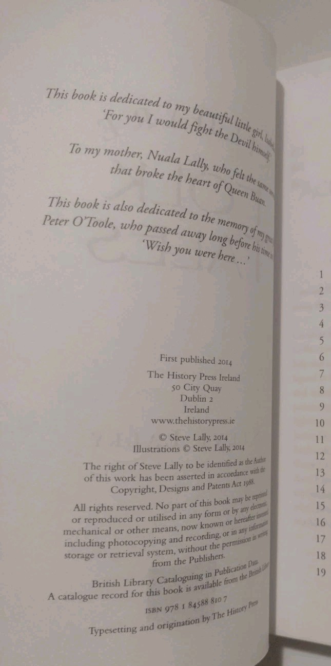 SIGNED Kildare Folk Tales By Steve Lally (Paperback)