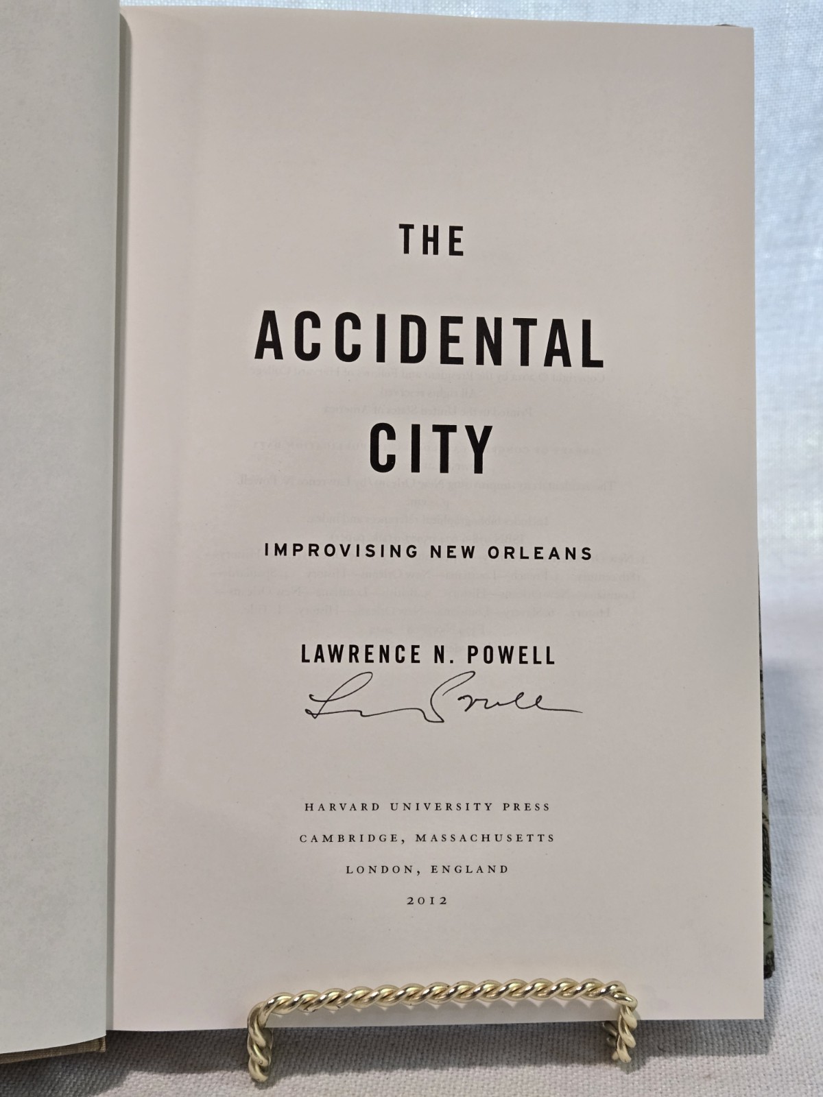New Orleans History Bundle: Accidental City Signed + Gilbert de St. Maxent 1968
